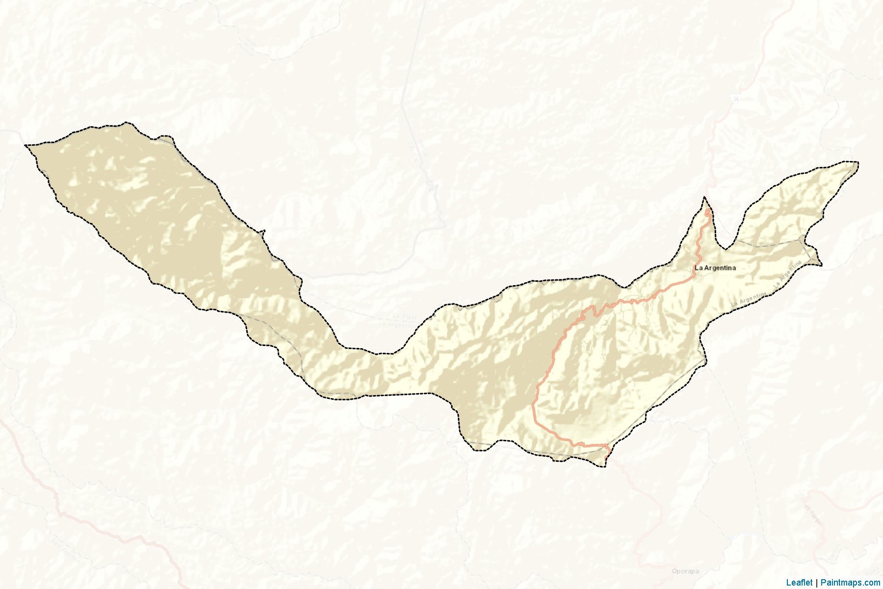 Muestras de recorte de mapas La Argentina (Huila)-2