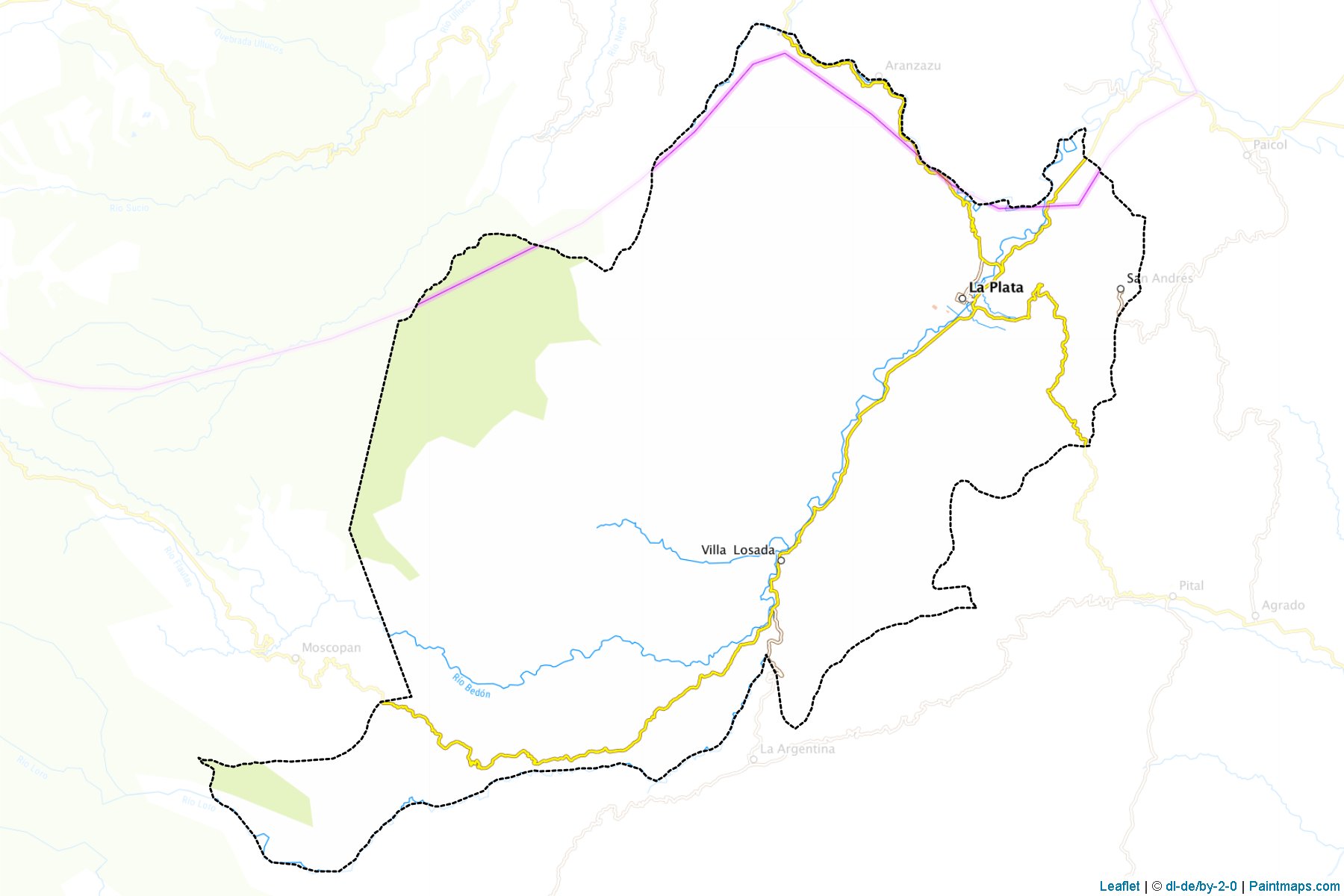 La Plata (Huila) Map Cropping Samples-1