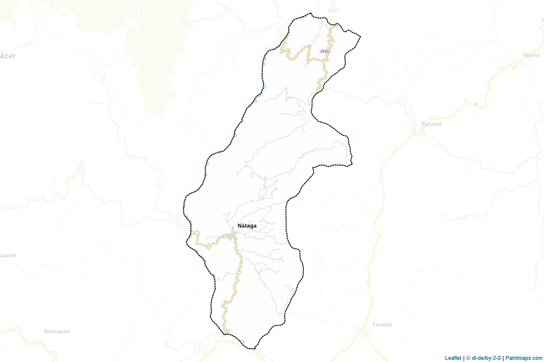 Muestras de recorte de mapas Nátaga (Huila)-1