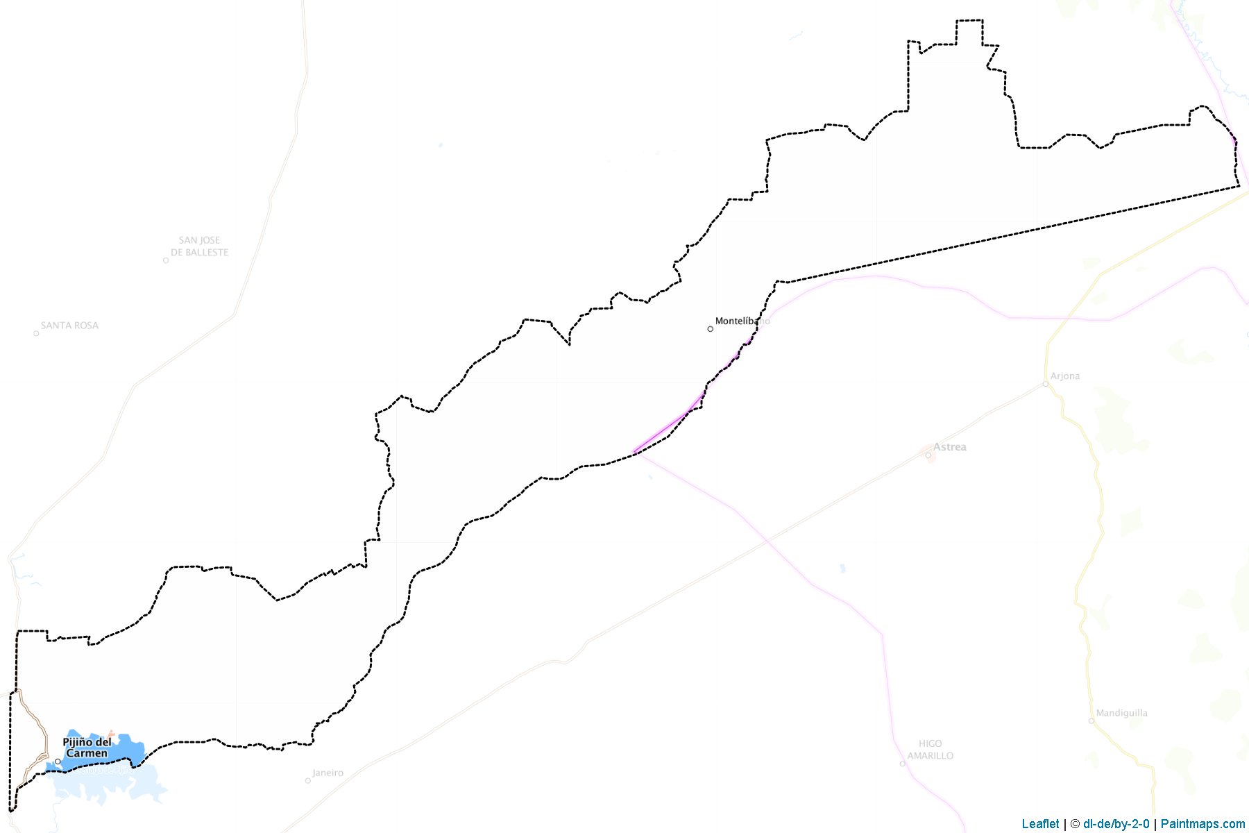 Pijiño Del Carmen (Magdalena) Map Cropping Samples-1