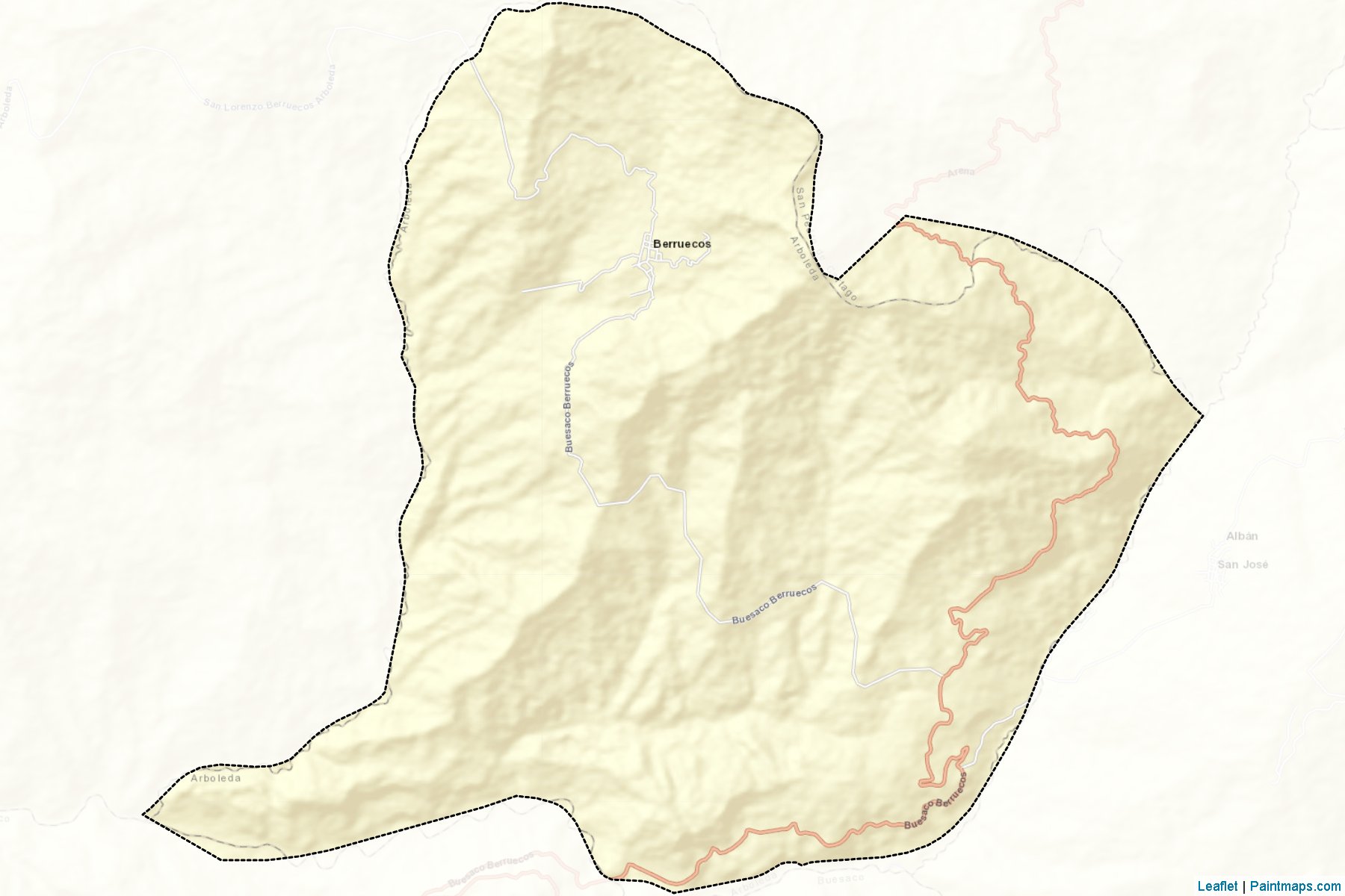 Muestras de recorte de mapas Arboleda (Nariño)-2