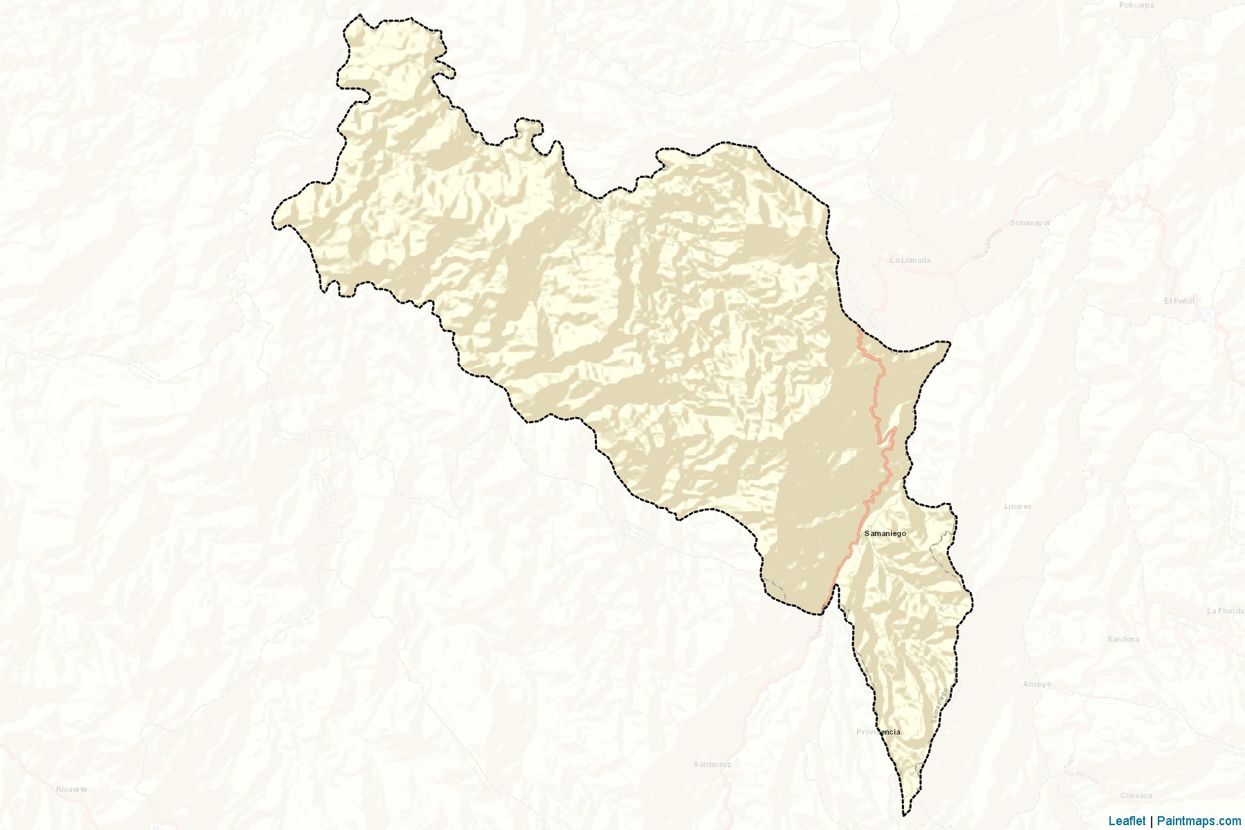 Muestras de recorte de mapas Samaniego (Nariño)-2