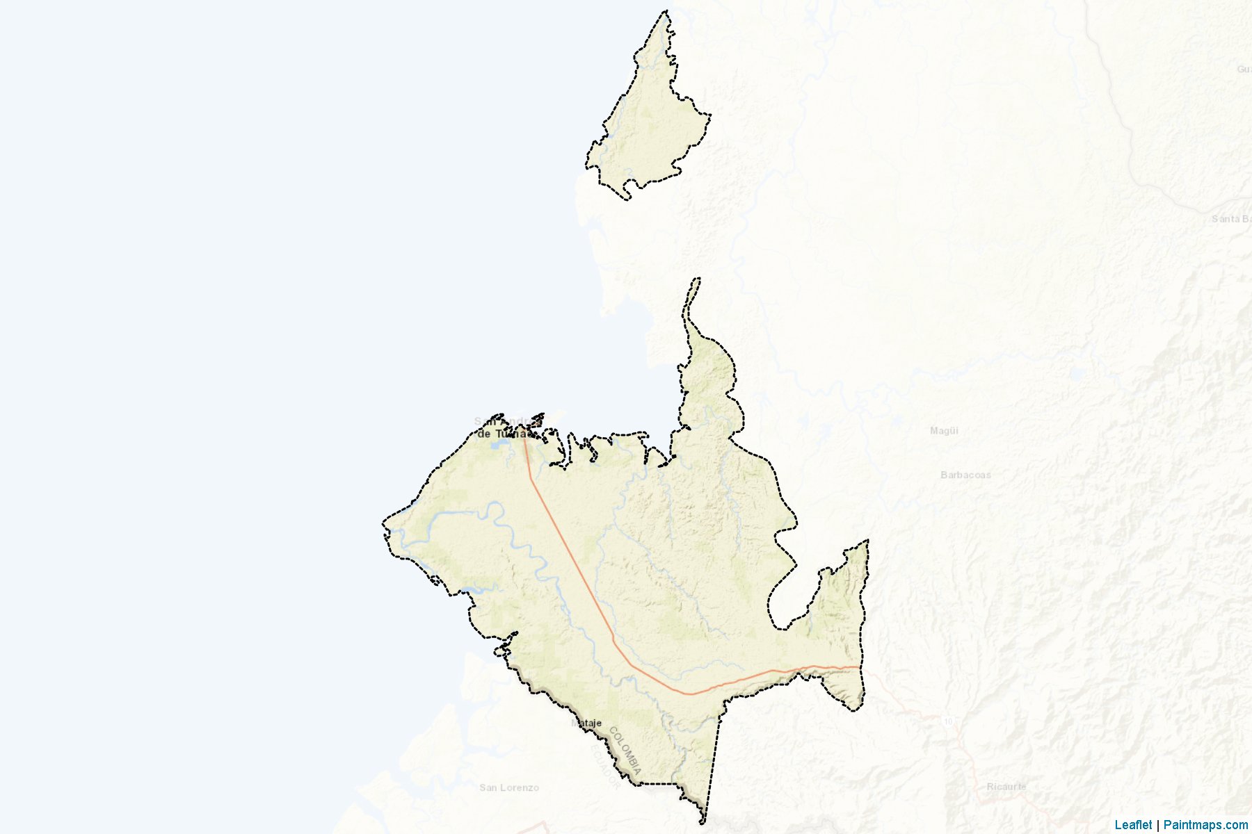 Muestras de recorte de mapas Tumaco (Nariño)-2