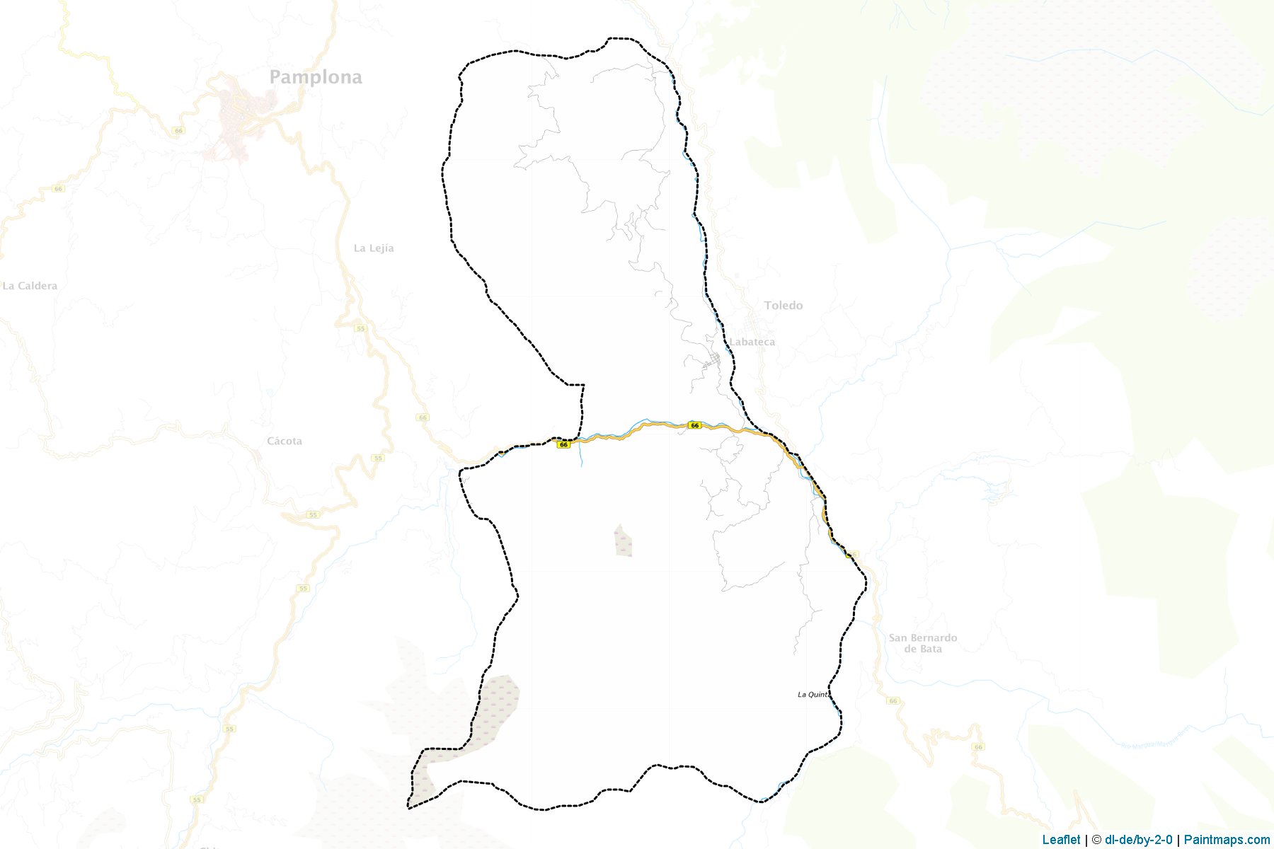 Labateca (Norte de Santander) Map Cropping Samples-1