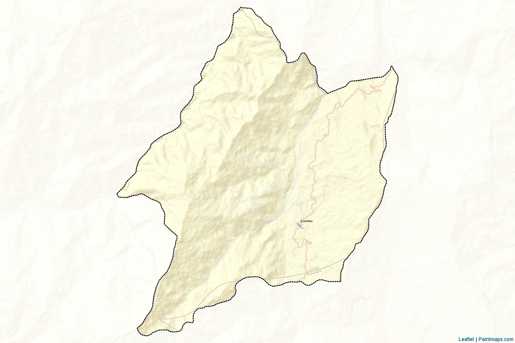 Muestras de recorte de mapas Lourdes (Norte de Santander)-2