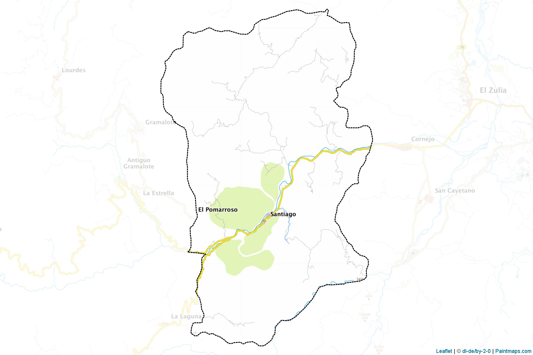 Santiago (Norte de Santander) Map Cropping Samples-1