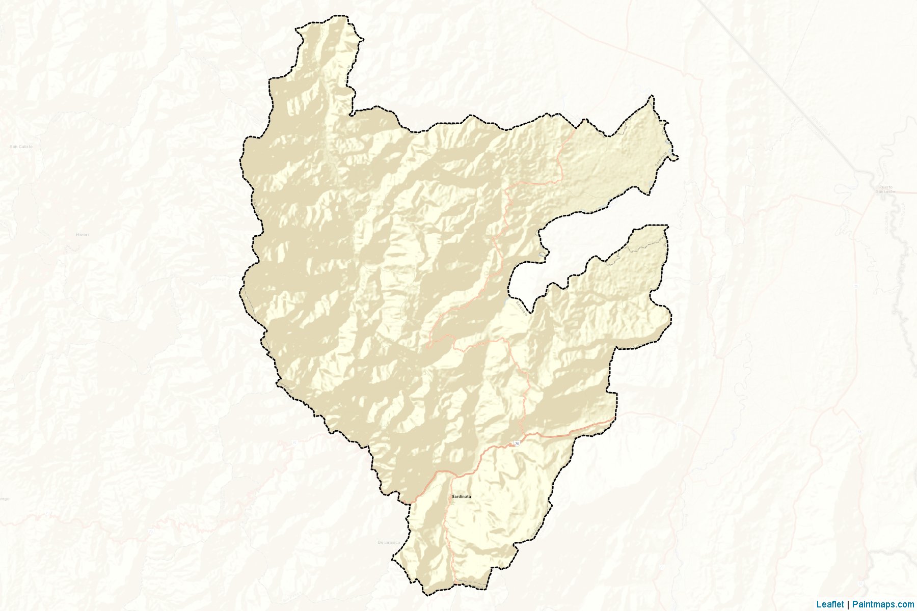 Sardinata (Norte de Santander) Map Cropping Samples-2