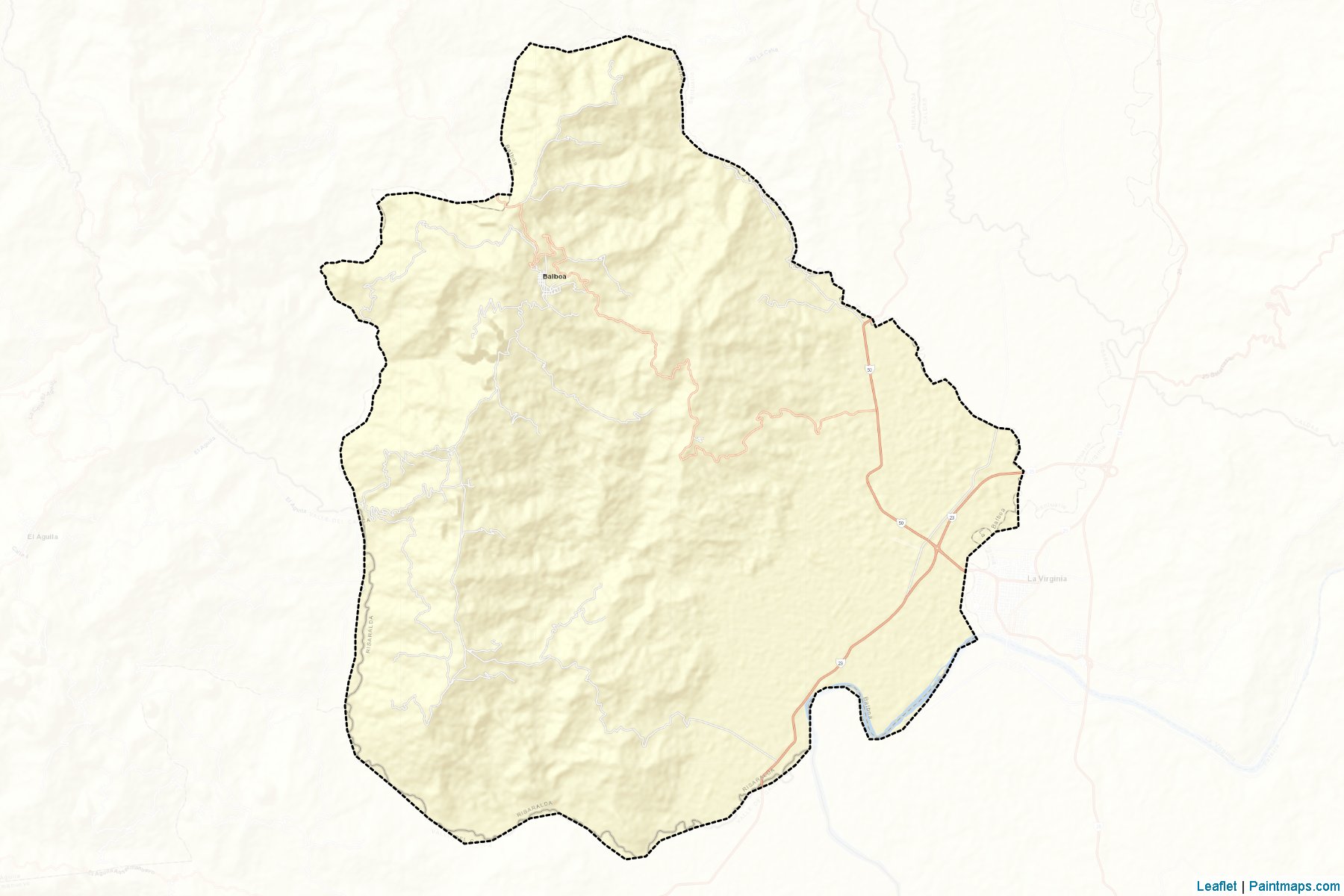 Muestras de recorte de mapas Balboa (Risaralda)-2