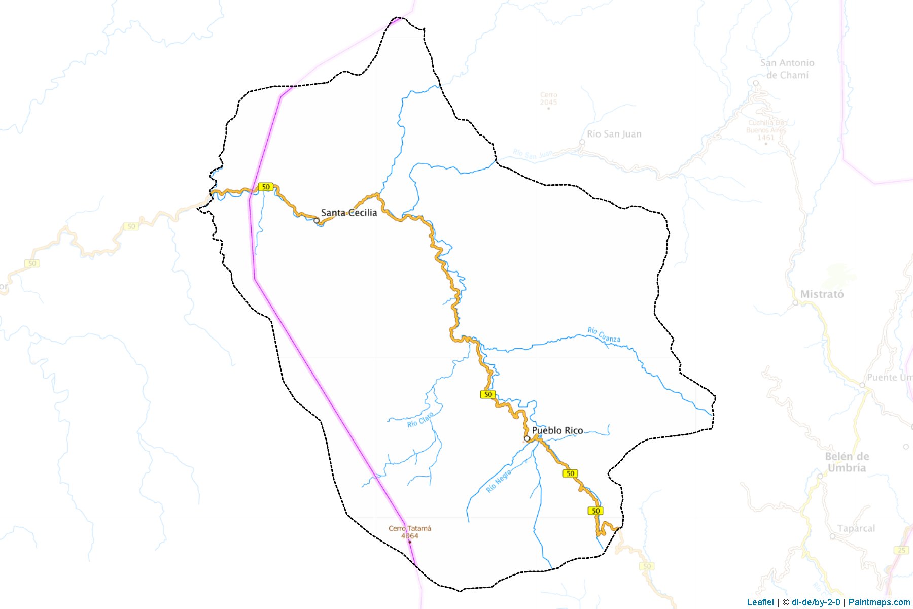 Pueblo Rico (Risaralda) Map Cropping Samples-1