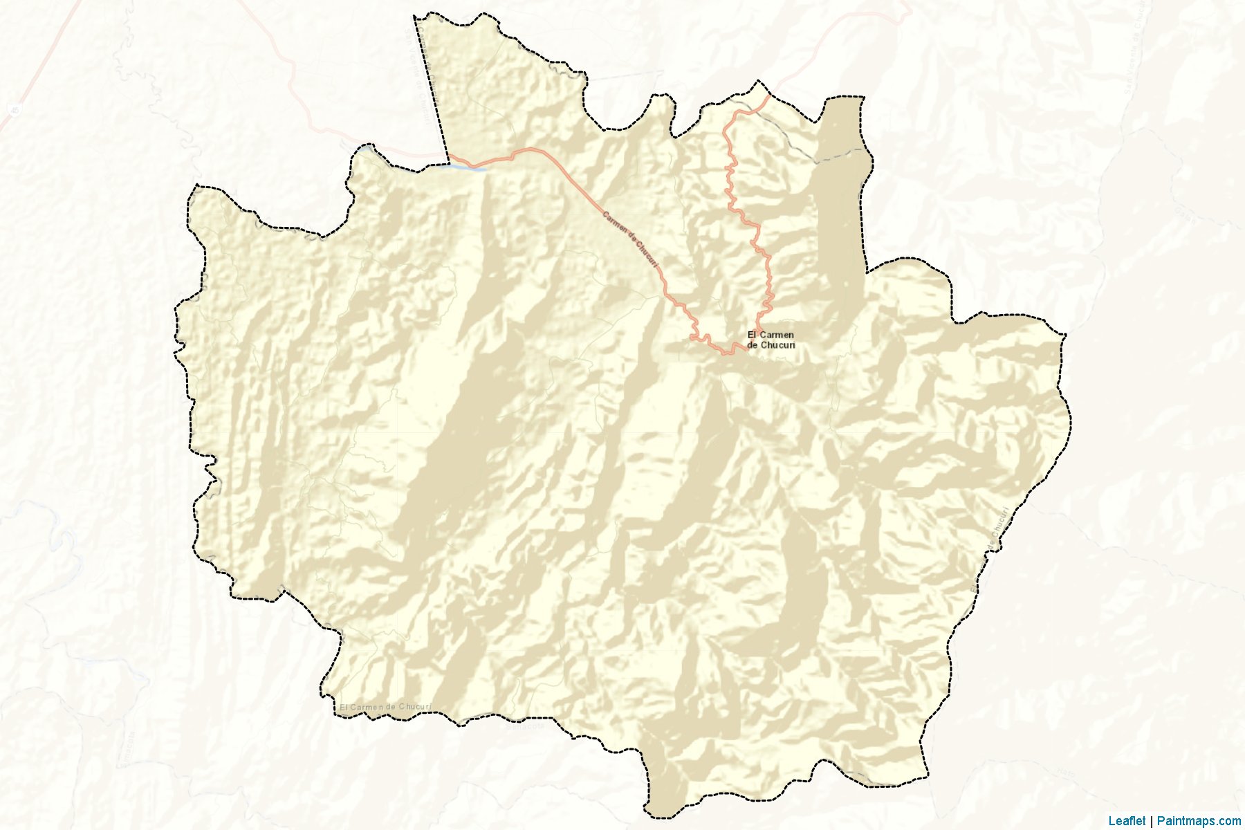 Muestras de recorte de mapas El Carmen de Chucuri (Santander)-2