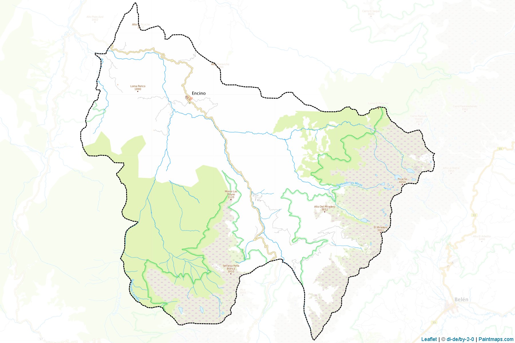 Encino (Santander) Map Cropping Samples-1