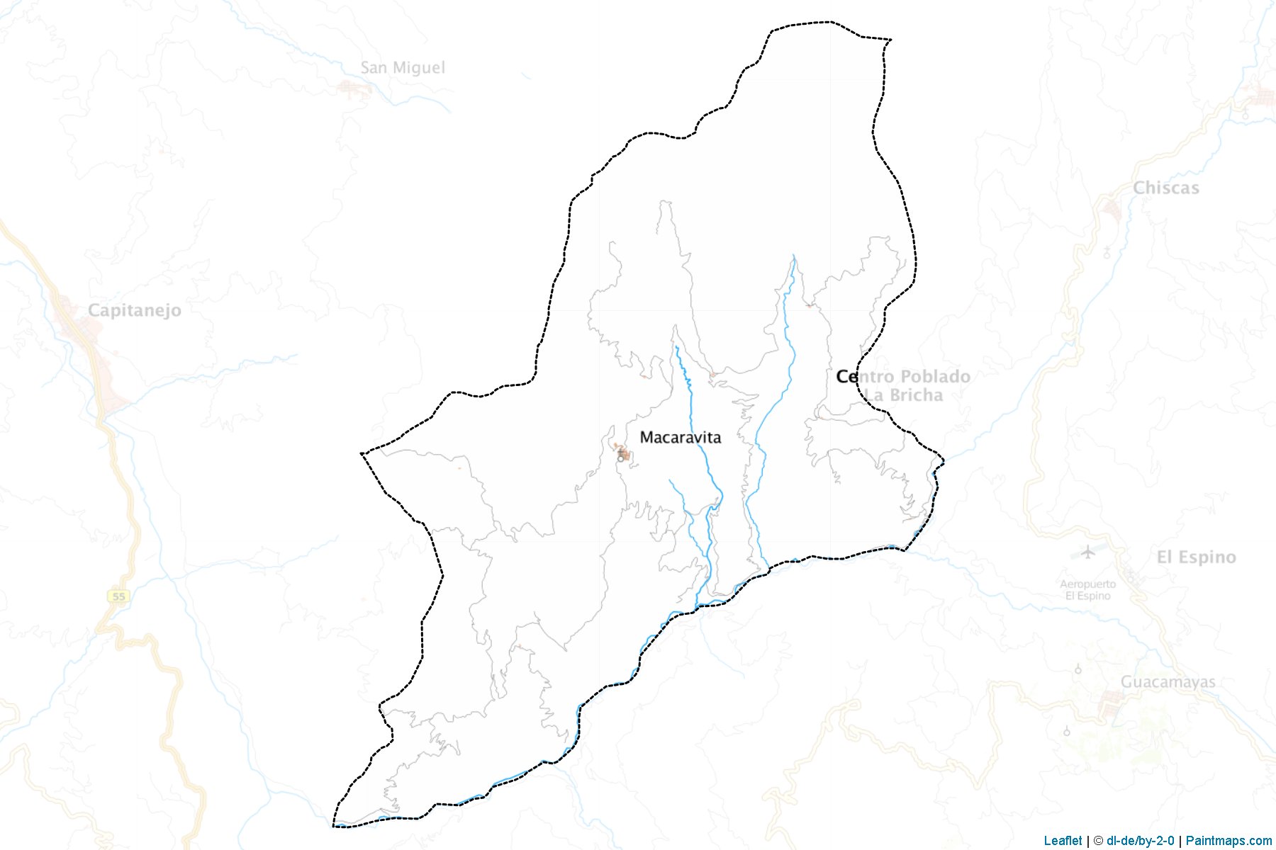 Muestras de recorte de mapas Macaravita (Santander)-1