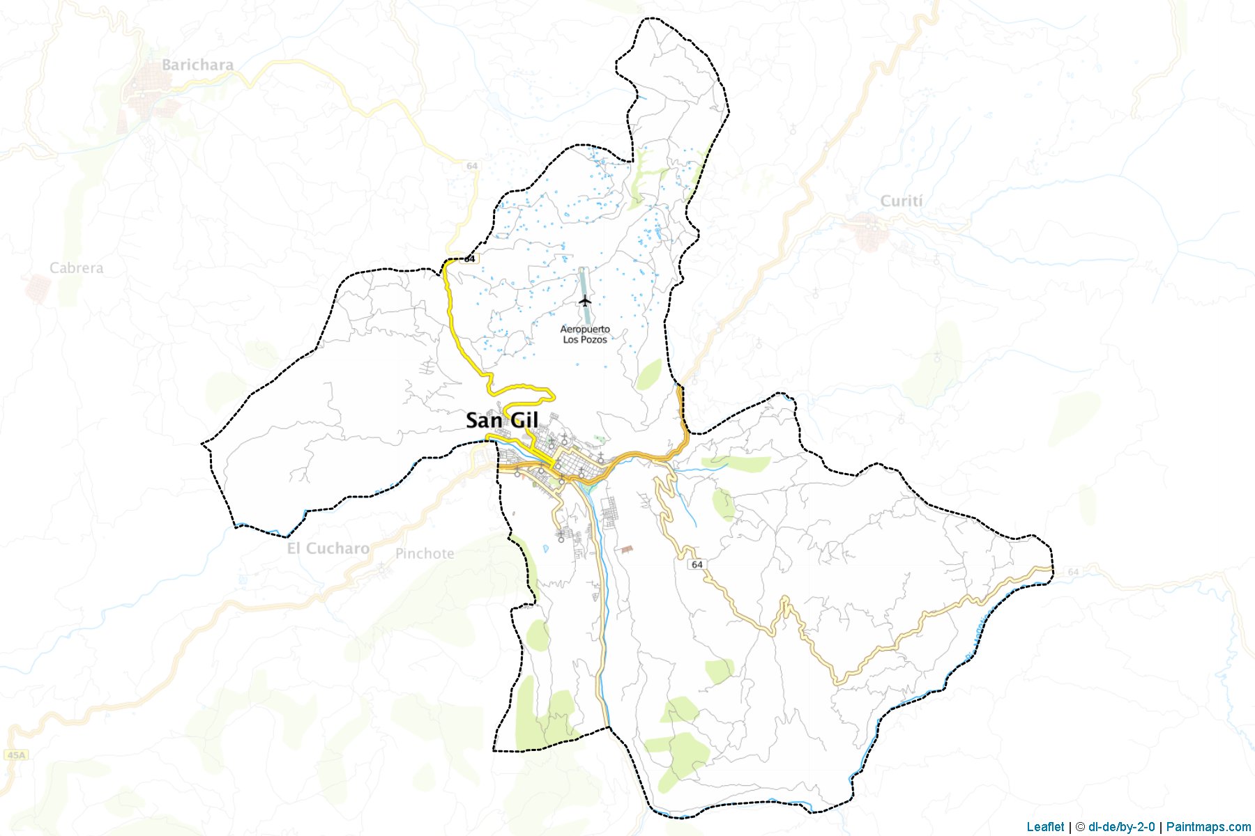 San Gil (Santander) Map Cropping Samples-1