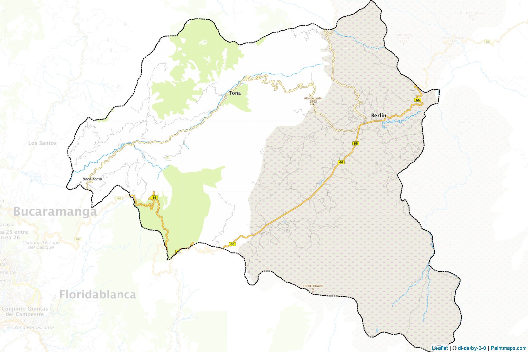 Tona (Santander) Haritası Örnekleri-1