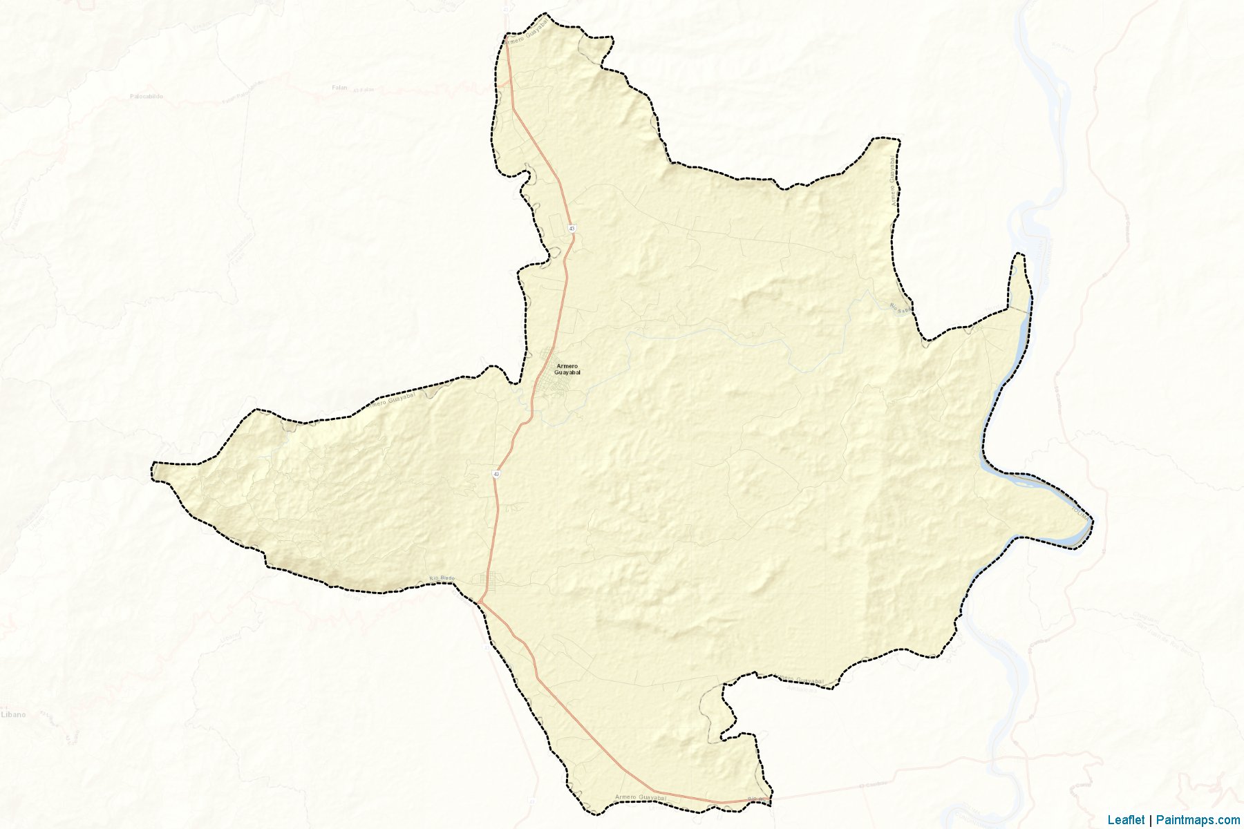 Muestras de recorte de mapas Armero (Tolima)-2