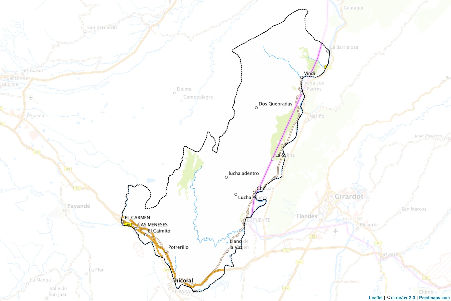 Muestras de recorte de mapas Coello (Tolima)-1