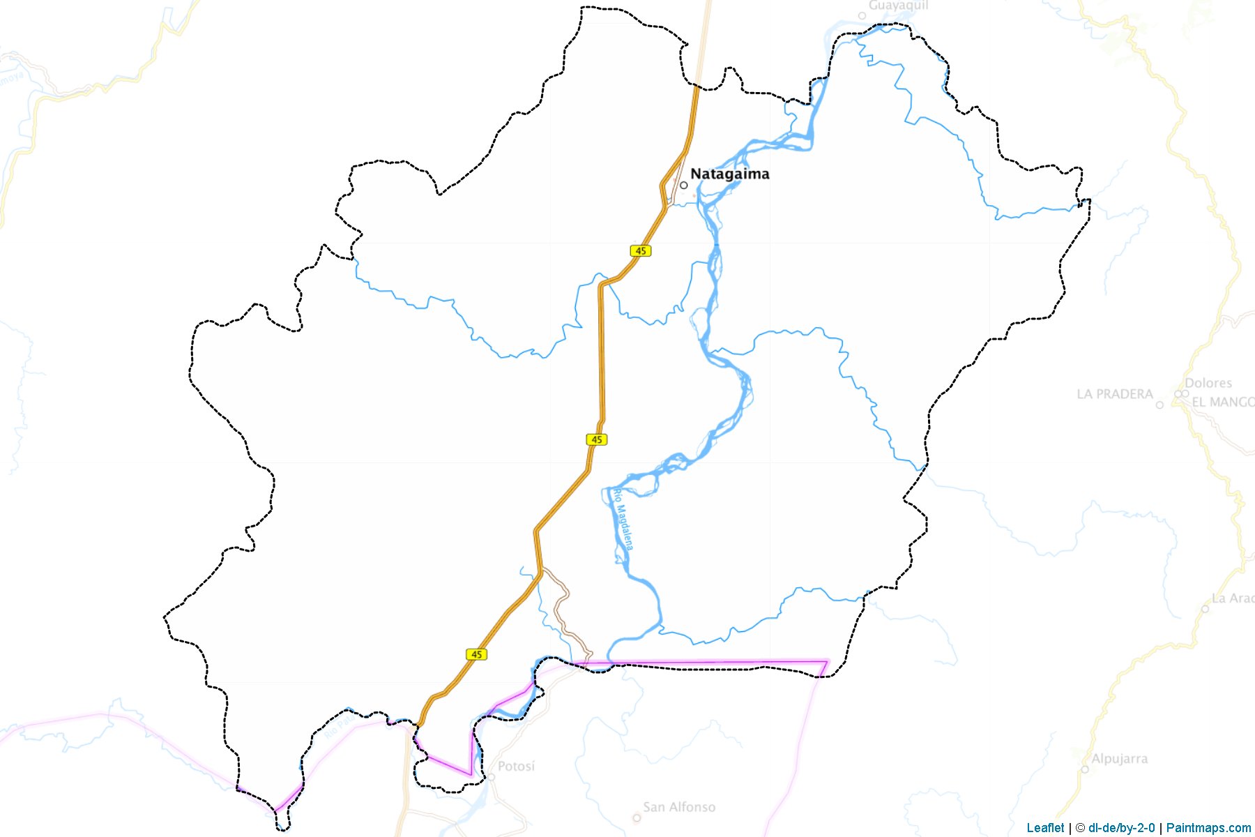 Muestras de recorte de mapas Natagaima (Tolima)-1