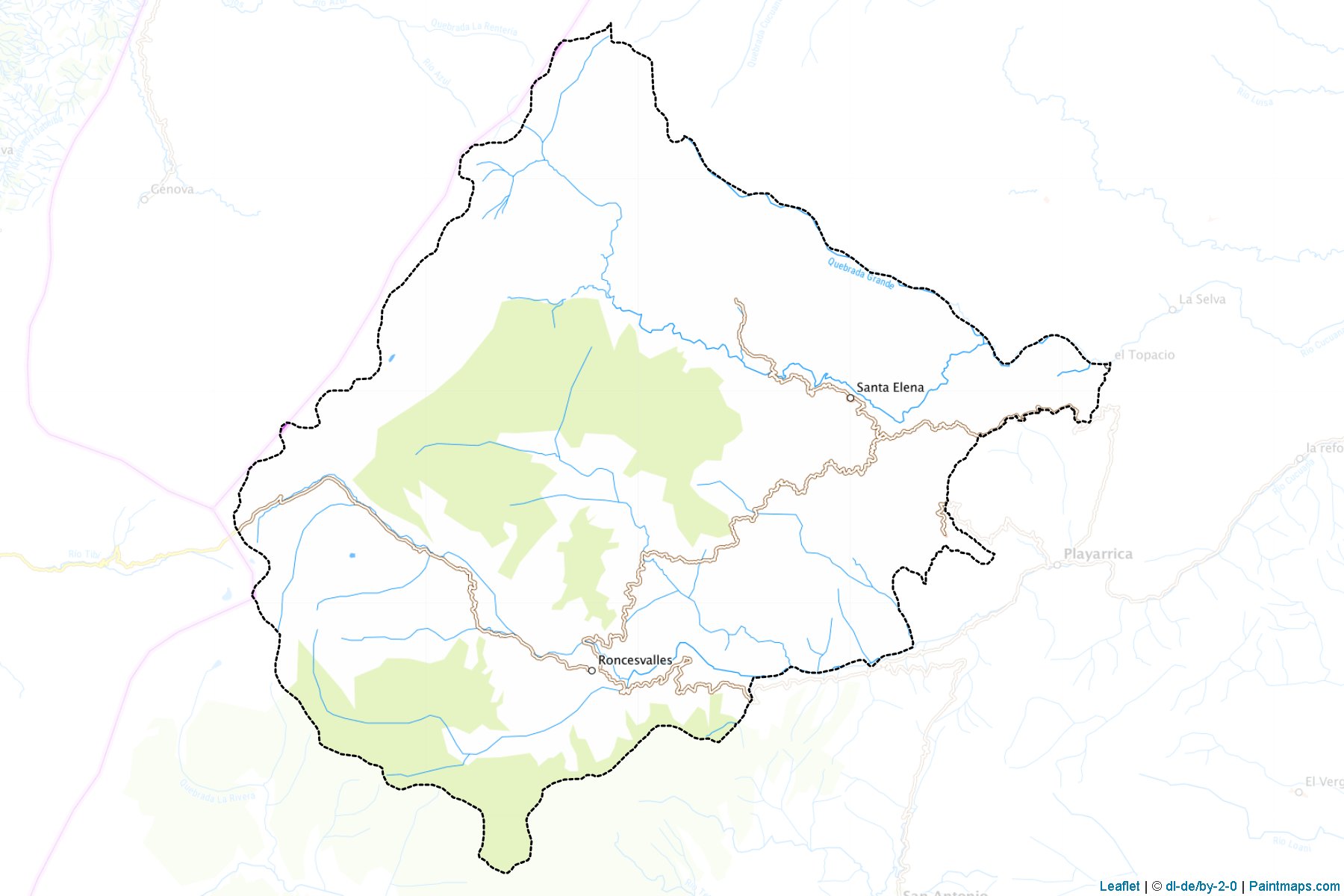 Muestras de recorte de mapas Roncesvalles (Tolima)-1