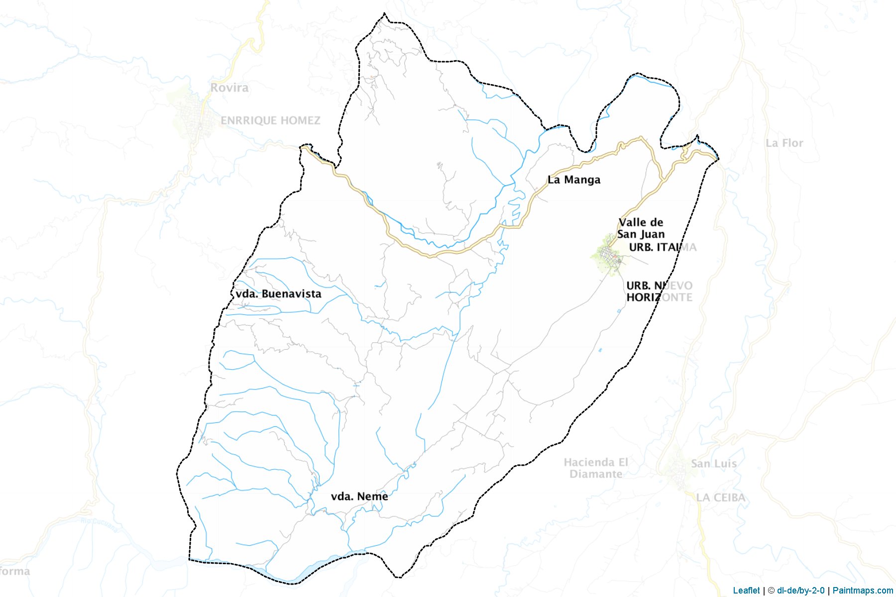 Muestras de recorte de mapas Valle De San Juan (Tolima)-1