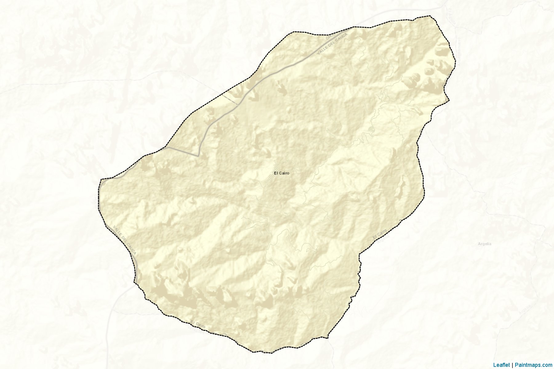 Muestras de recorte de mapas El Cairo (Valle del Cauca)-2