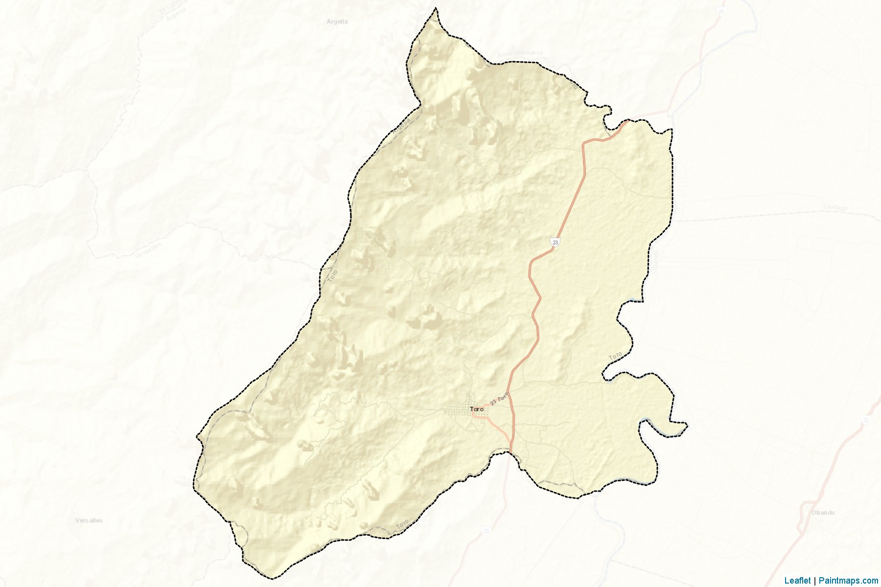 Toro (Valle del Cauca) Map Cropping Samples-2