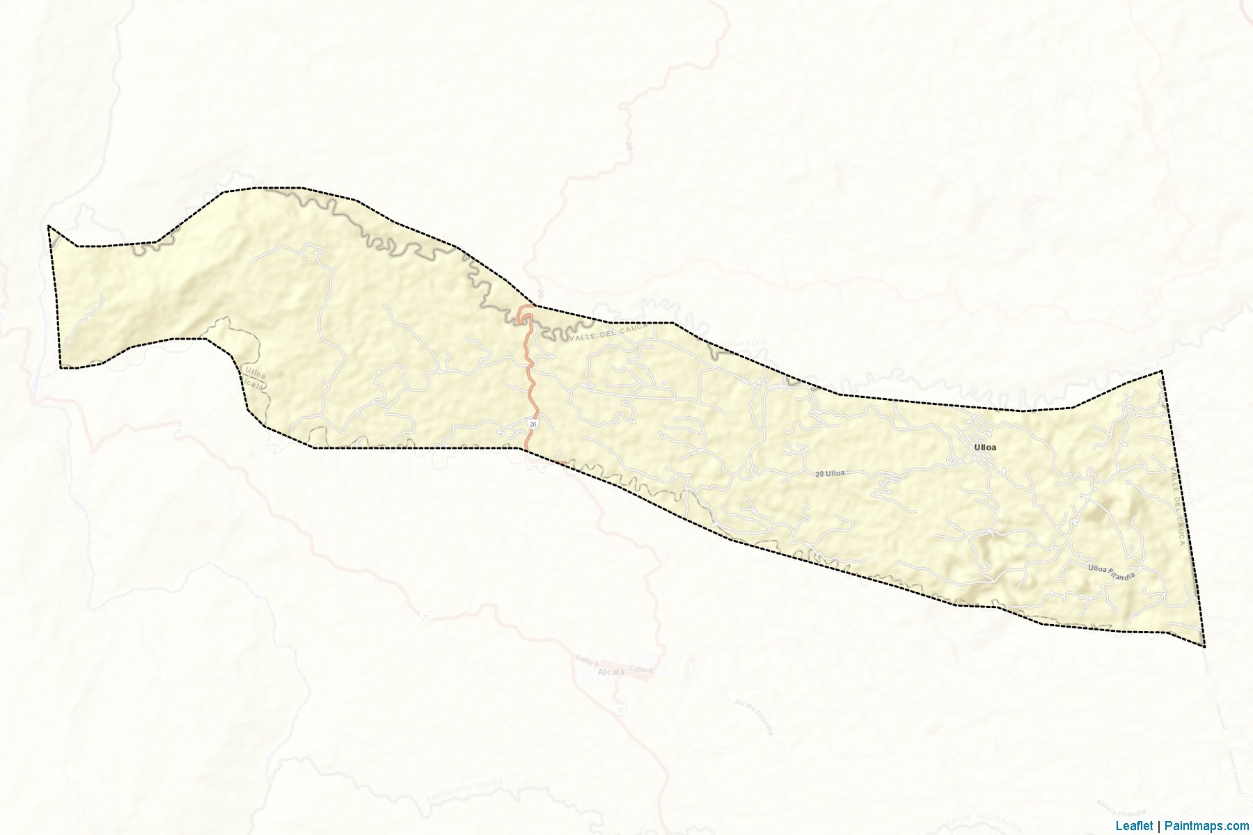 Muestras de recorte de mapas Ulloa (Valle del Cauca)-2