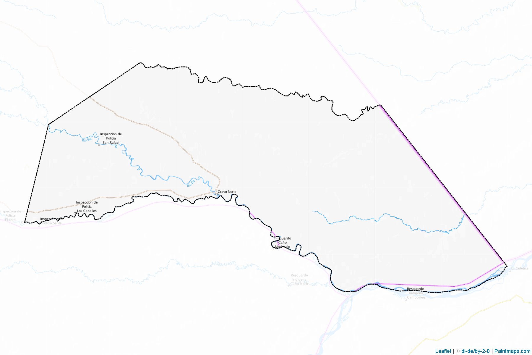 Muestras de recorte de mapas Cravo Norte (Arauca)-1