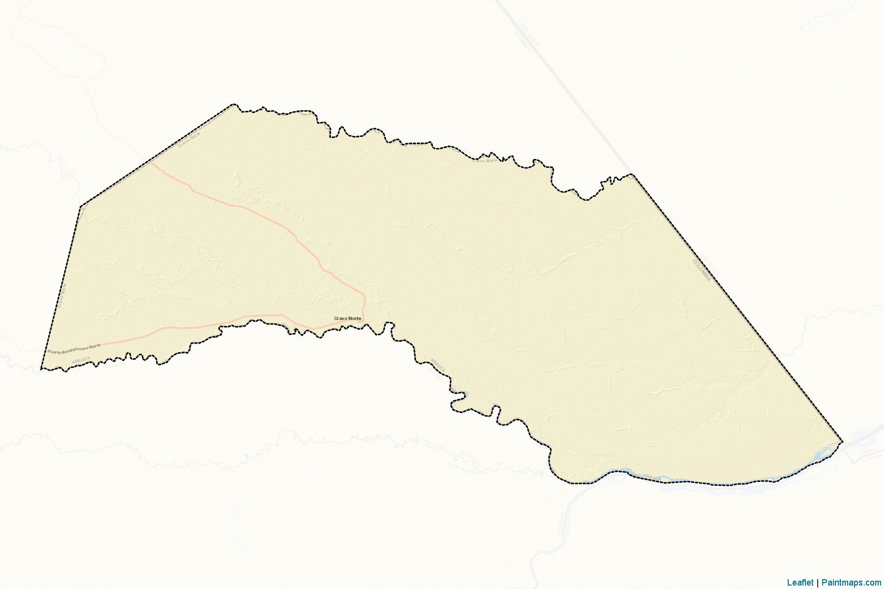 Muestras de recorte de mapas Cravo Norte (Arauca)-2