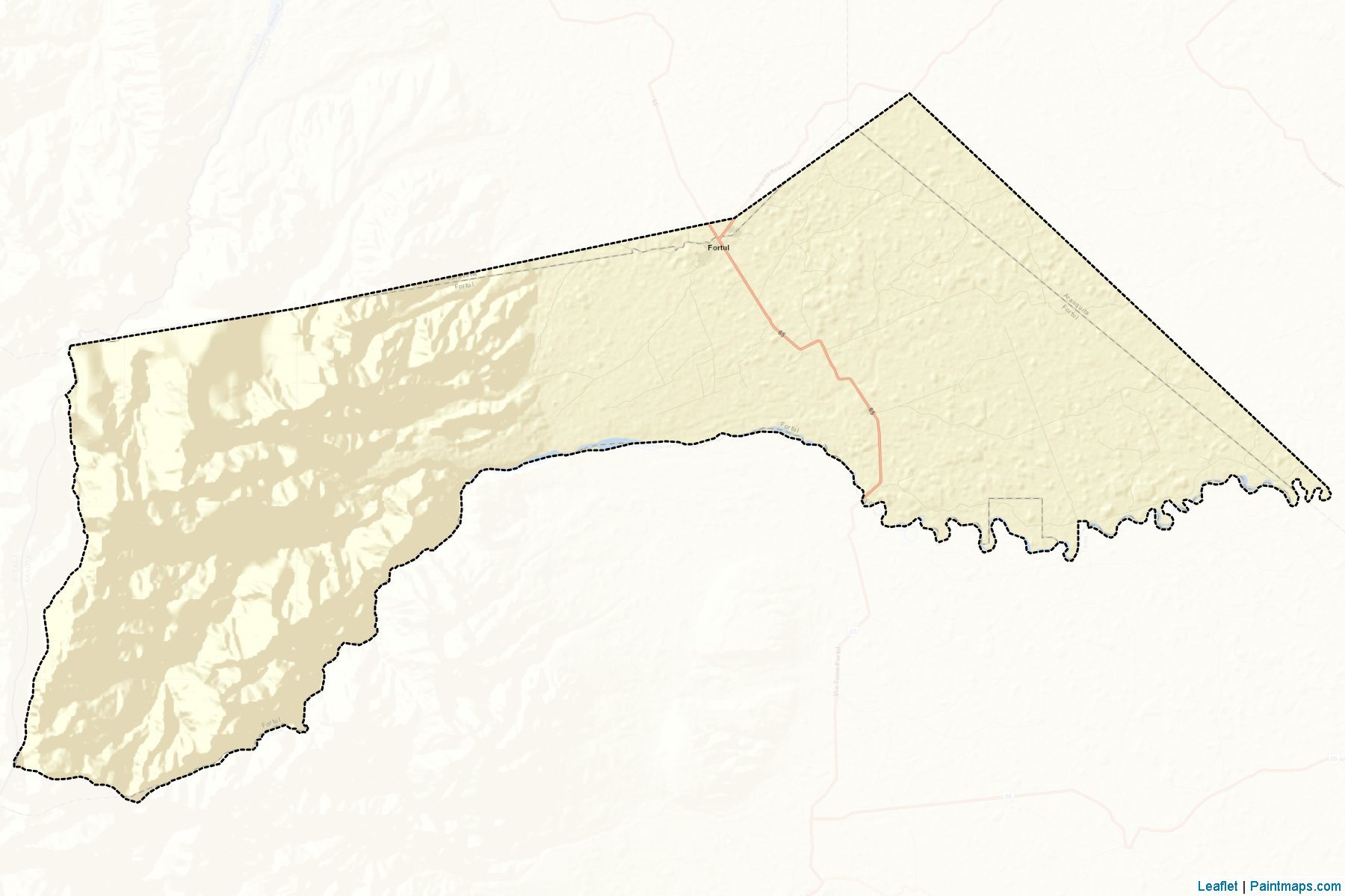 Fortul (Arauca) Map Cropping Samples-2