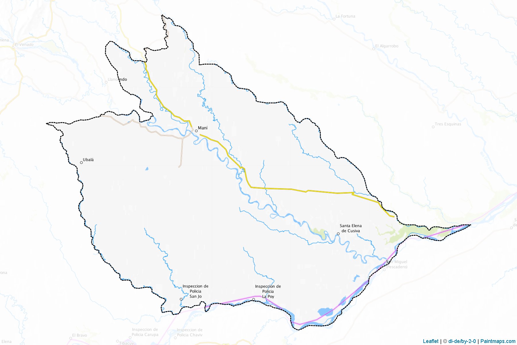 Muestras de recorte de mapas Maní (Casanare)-1