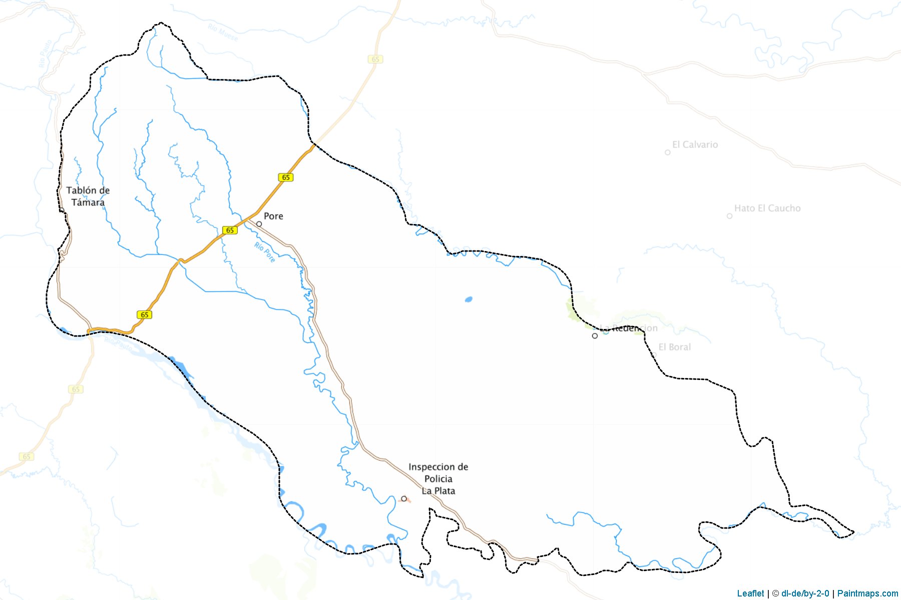 Pore (Casanare) Map Cropping Samples-1