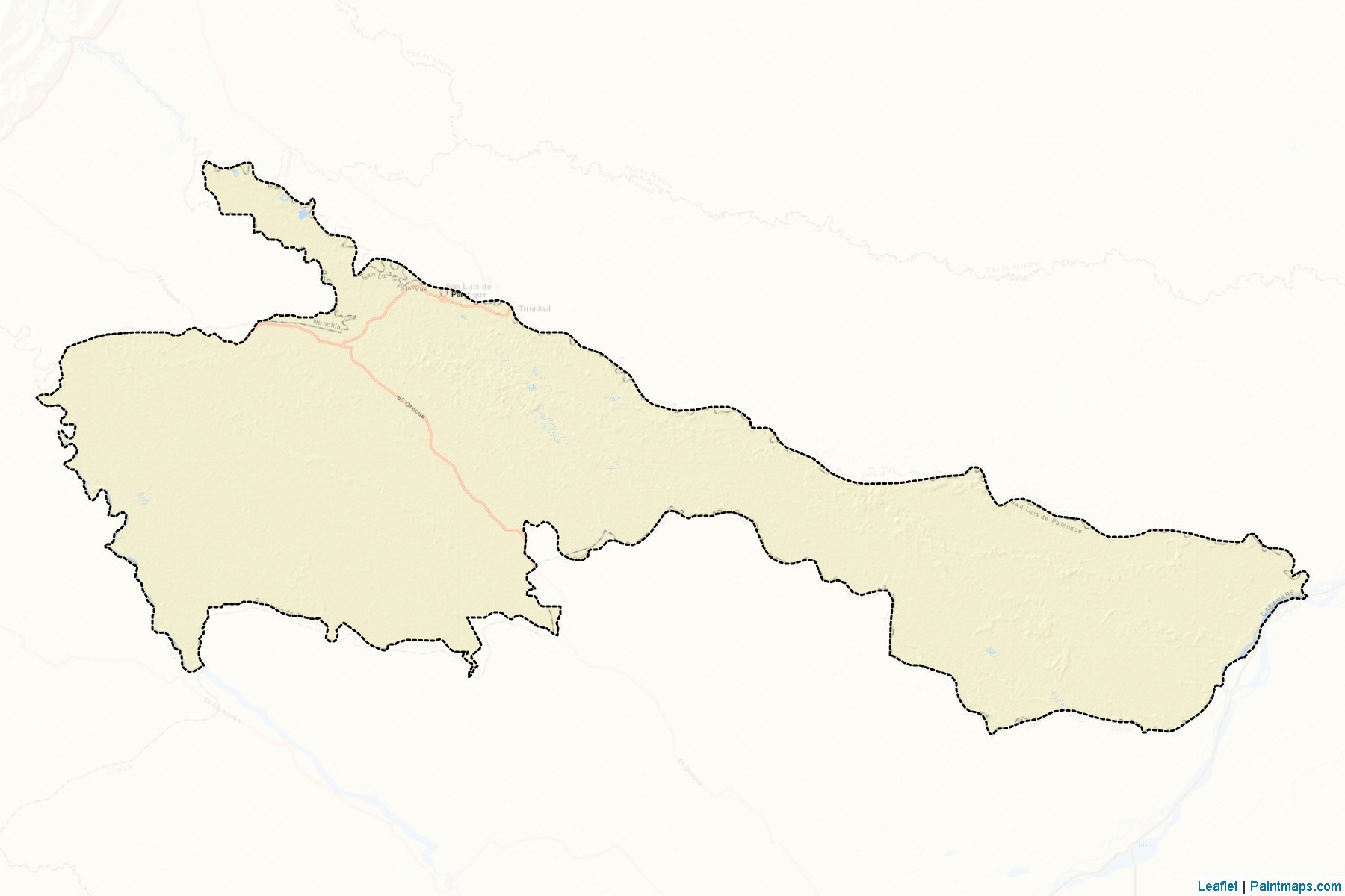 Muestras de recorte de mapas San Luis De Palenque (Casanare)-2