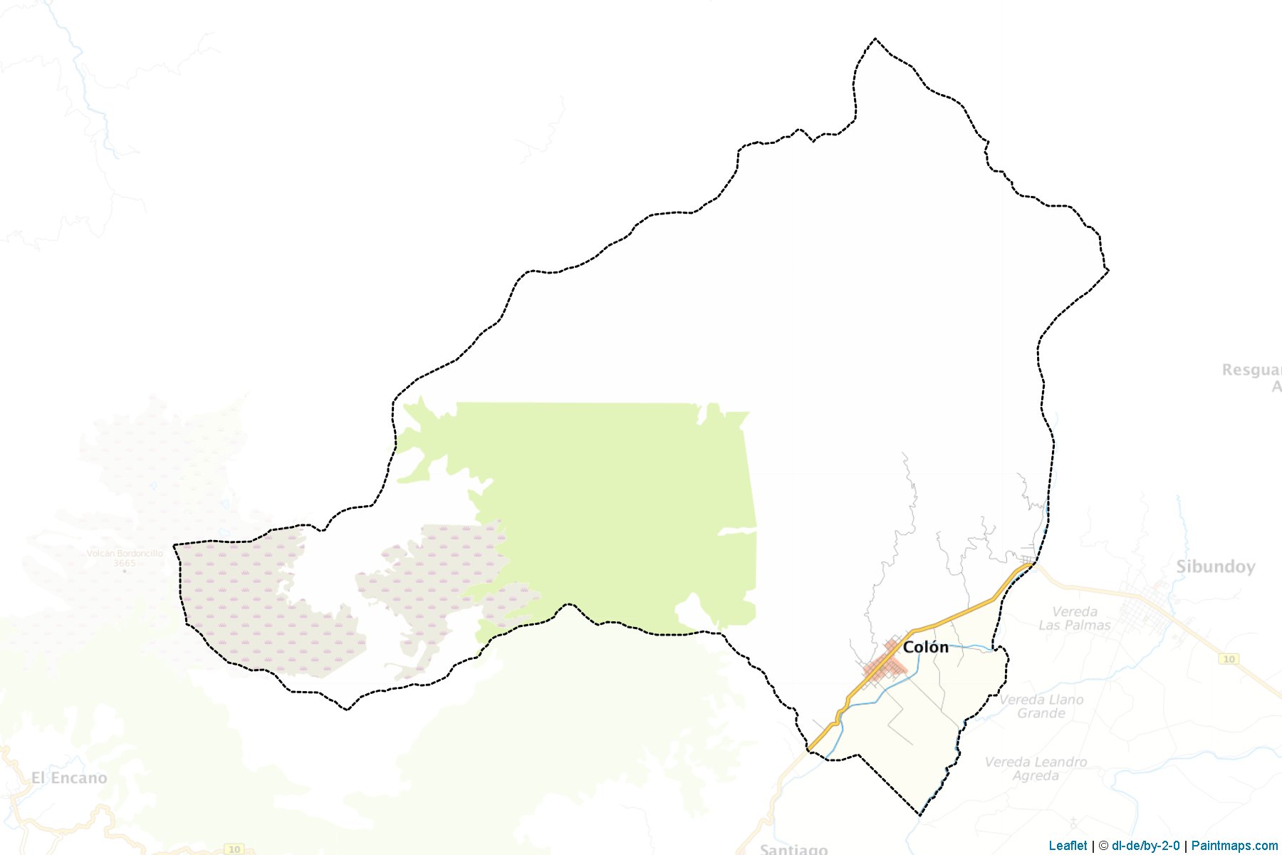 Muestras de recorte de mapas Colón (Putumayo)-1