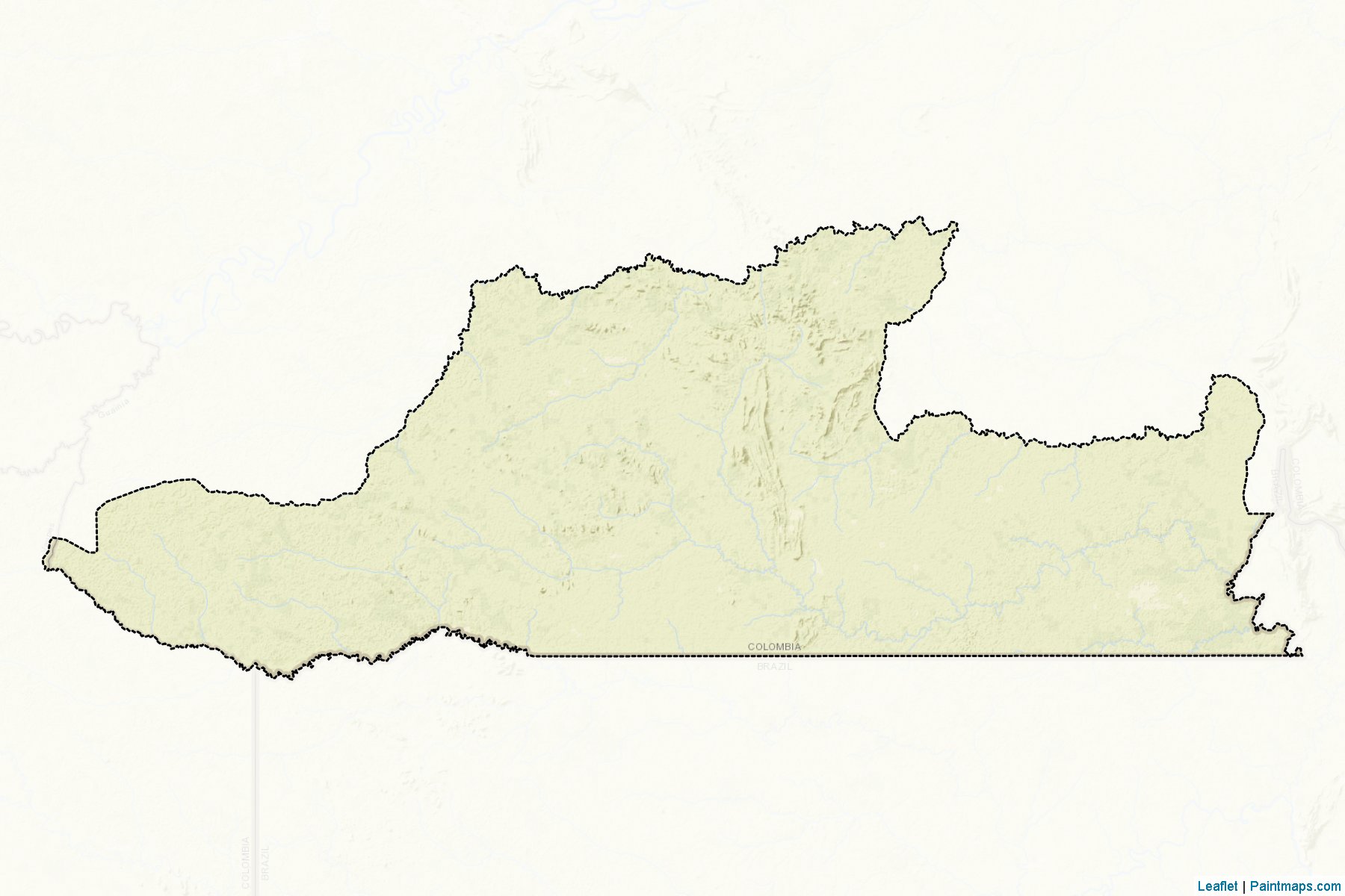 Muestras de recorte de mapas C.D Paná Paná (Campo Alegre) (Guainía)-2