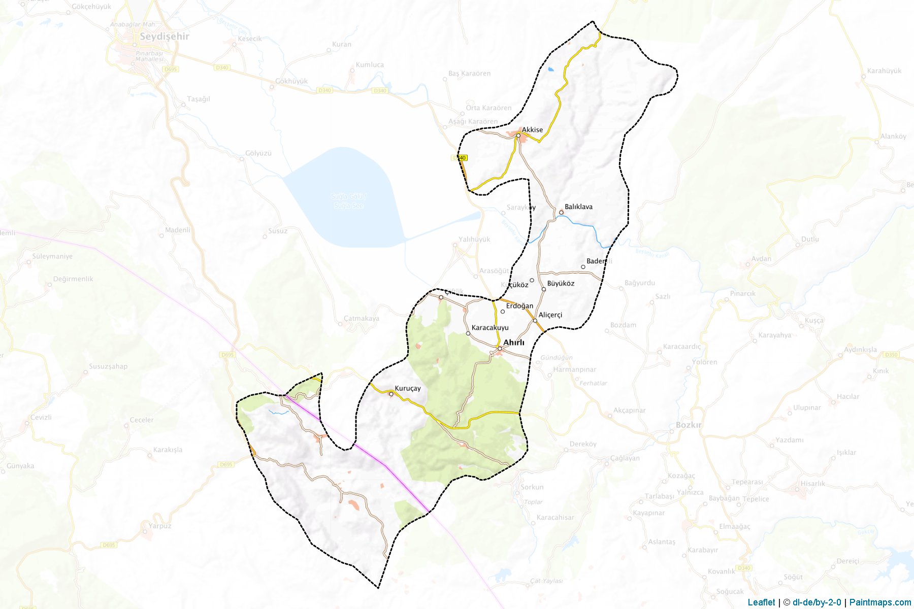 Ahirli (Konya) Map Cropping Samples-1