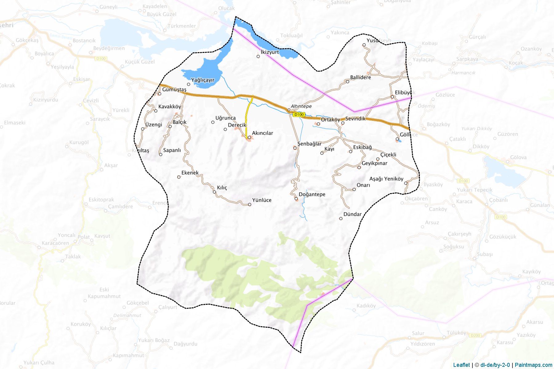 Akincilar (Sivas) Map Cropping Samples-1