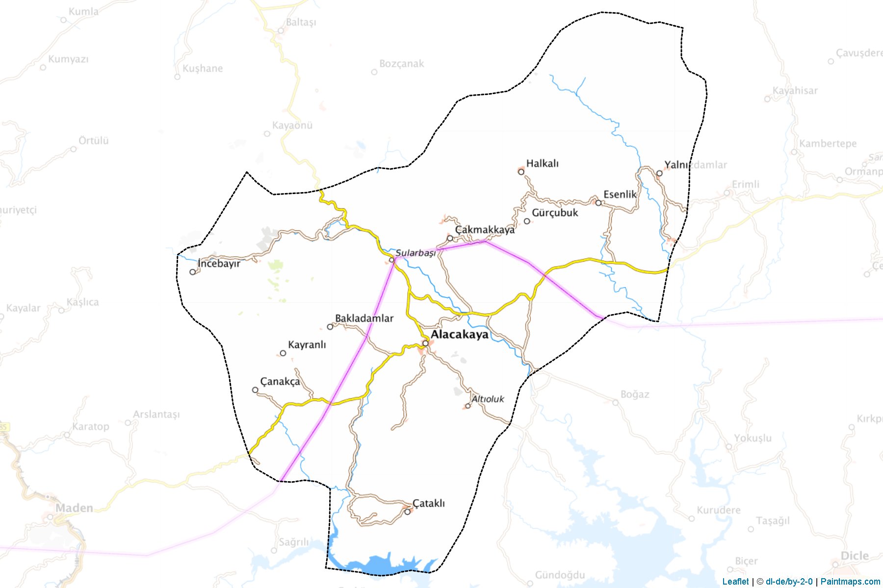 Alacakaya (Elazig) Map Cropping Samples-1