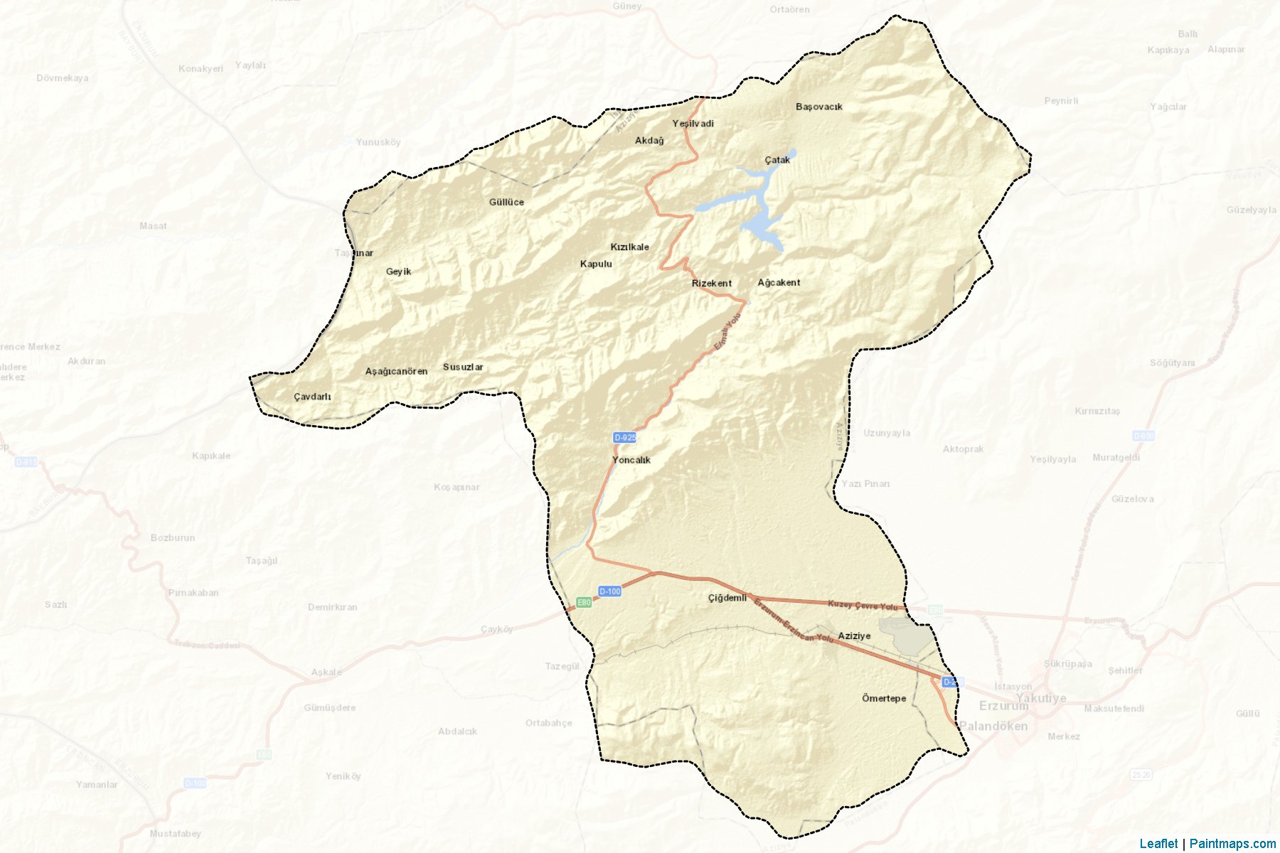 Ilica (Erzurum) Map Cropping Samples-2