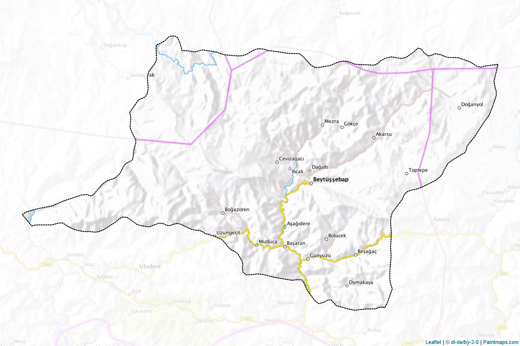 Beytüssebap (Sirnak) Map Cropping Samples-1