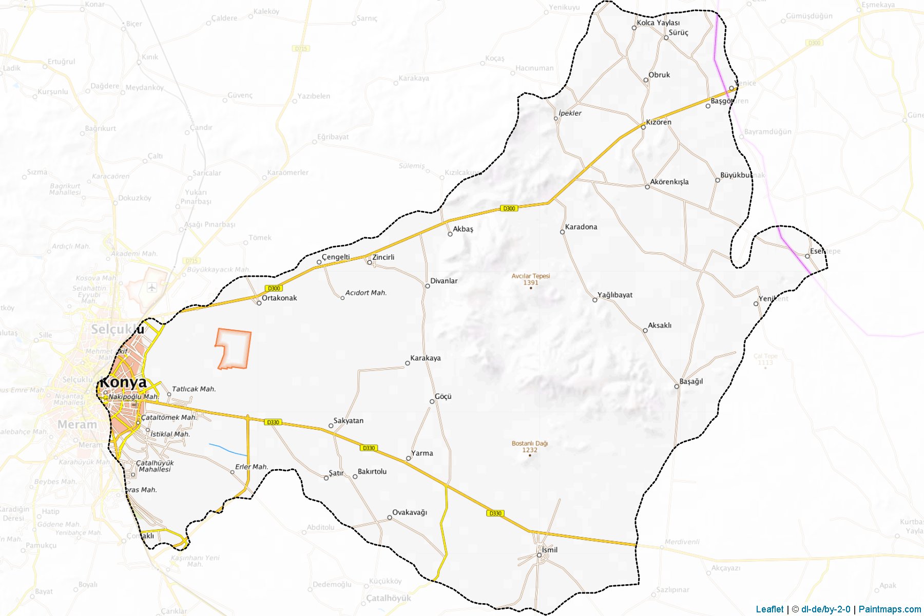 Karatay (Konya) Map Cropping Samples-1