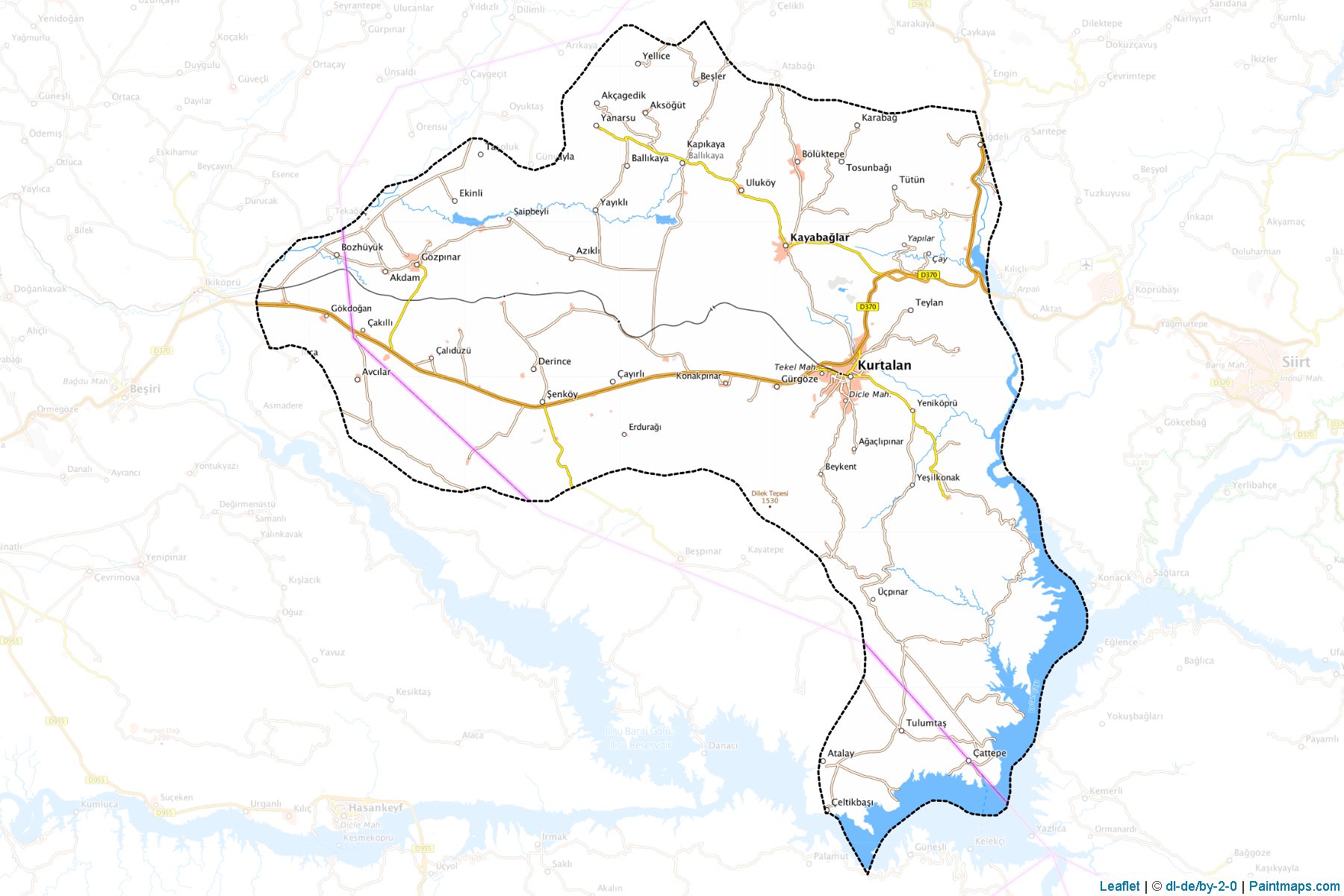 Kurtalan (Siirt) Map Cropping Samples-1