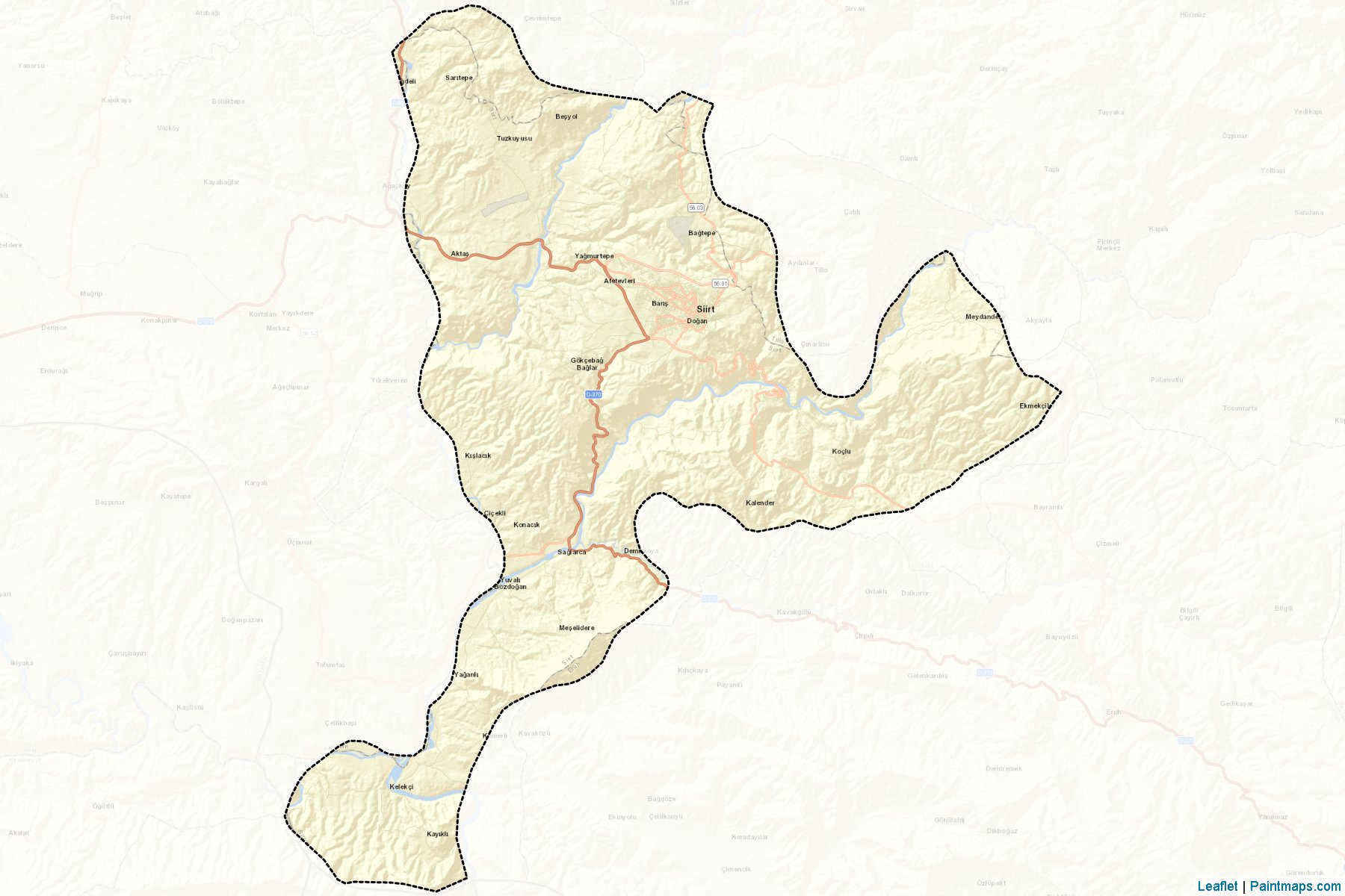 Merkez (Siirt) Map Cropping Samples-2