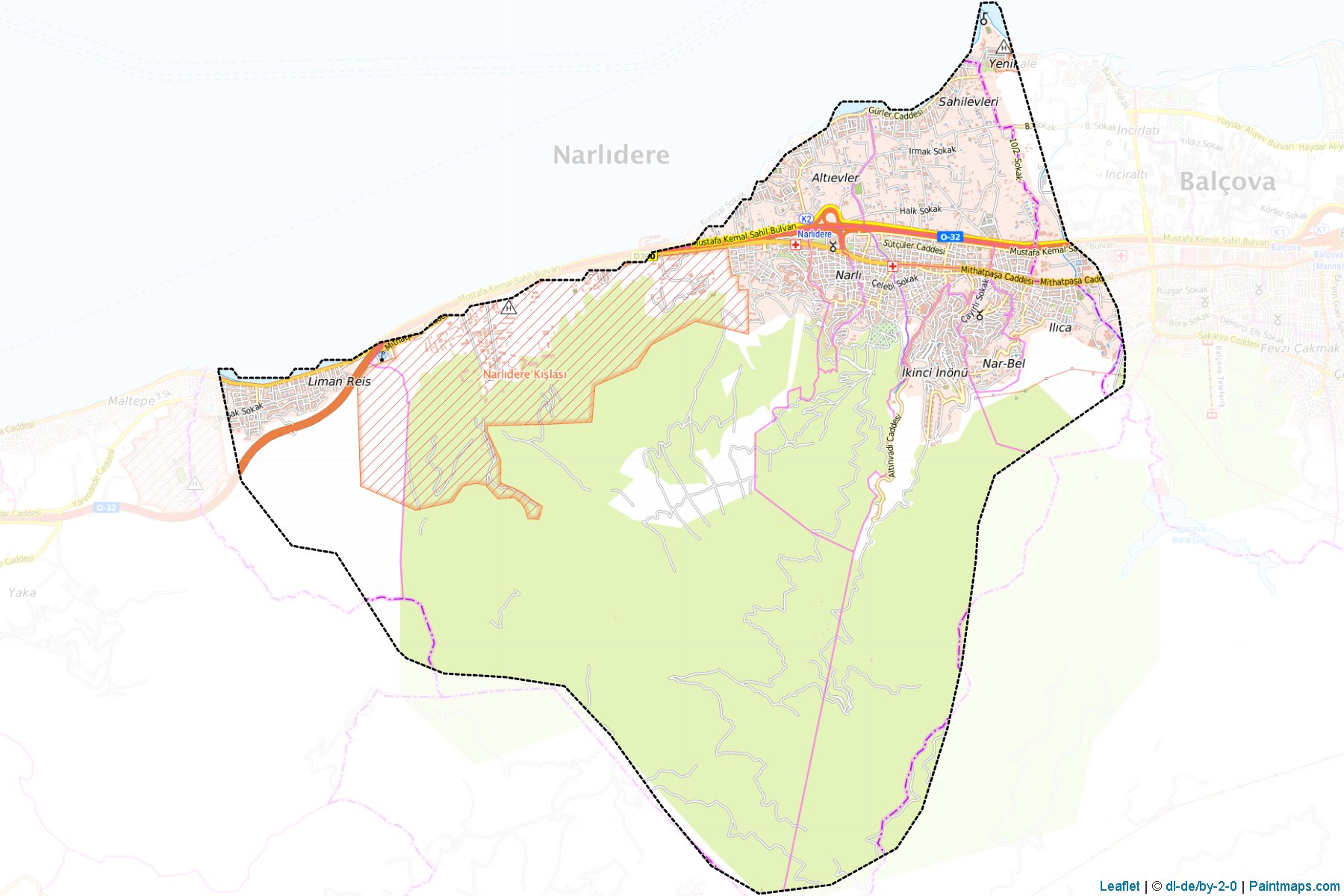 Narlidere (Izmir) Map Cropping Samples-1