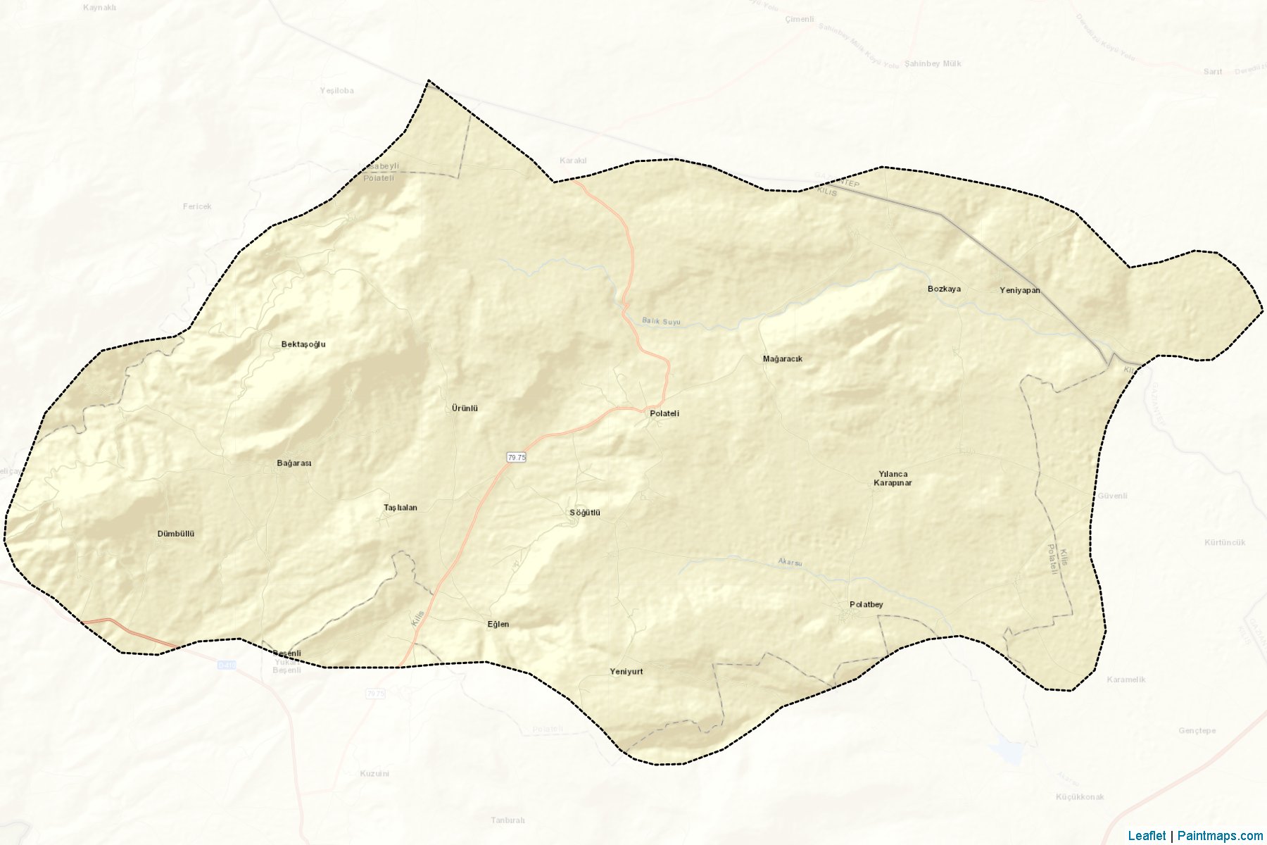 Polateli (Kilis) Map Cropping Samples-2