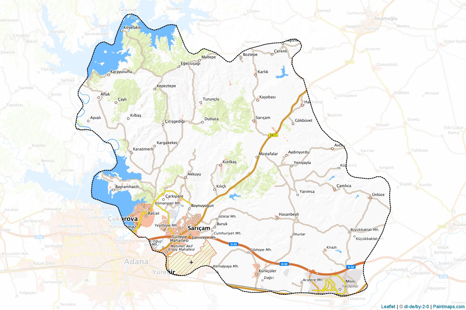 Sarıçam (Adana) Map Cropping Samples-1