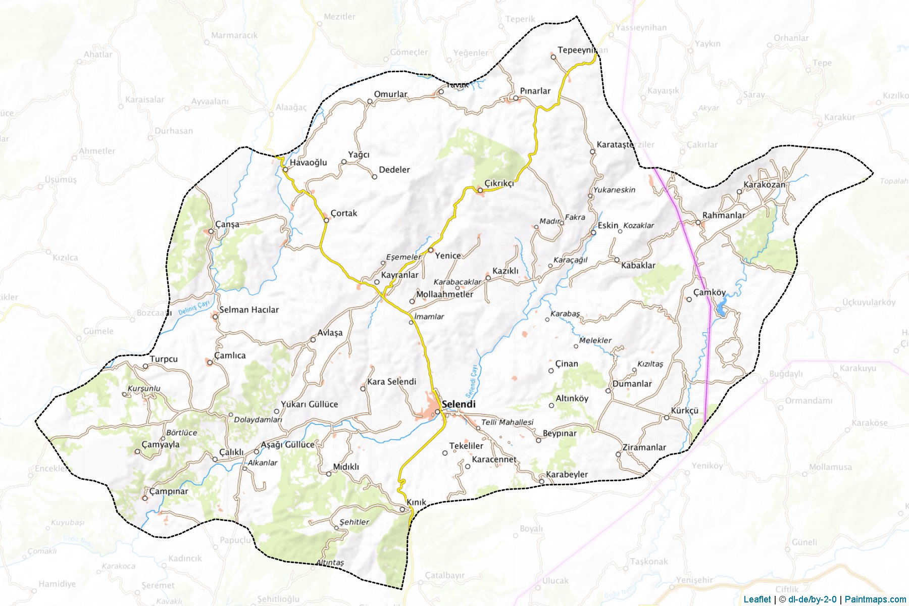 Muestras de recorte de mapas Selendi (Manisa)-1