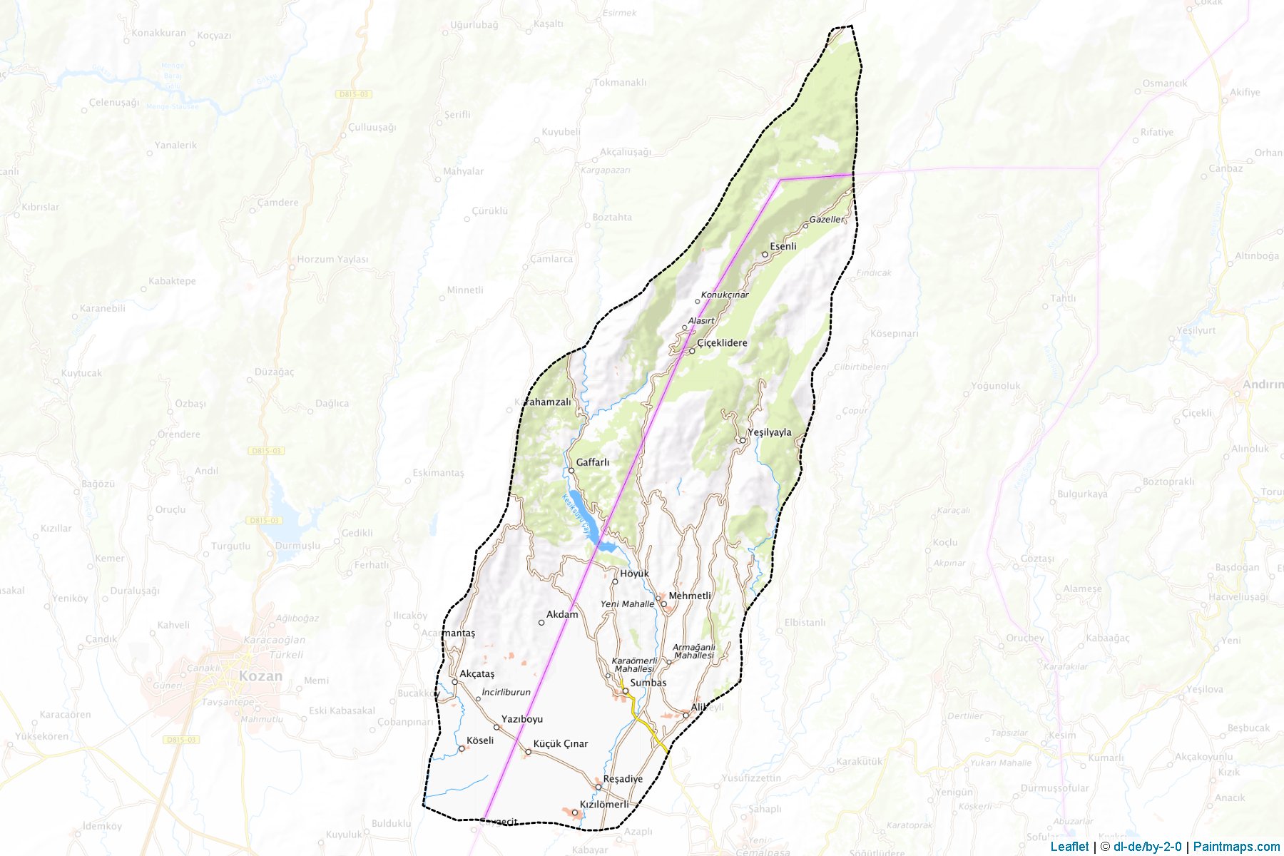 Sumbas (Osmaniye) Map Cropping Samples-1