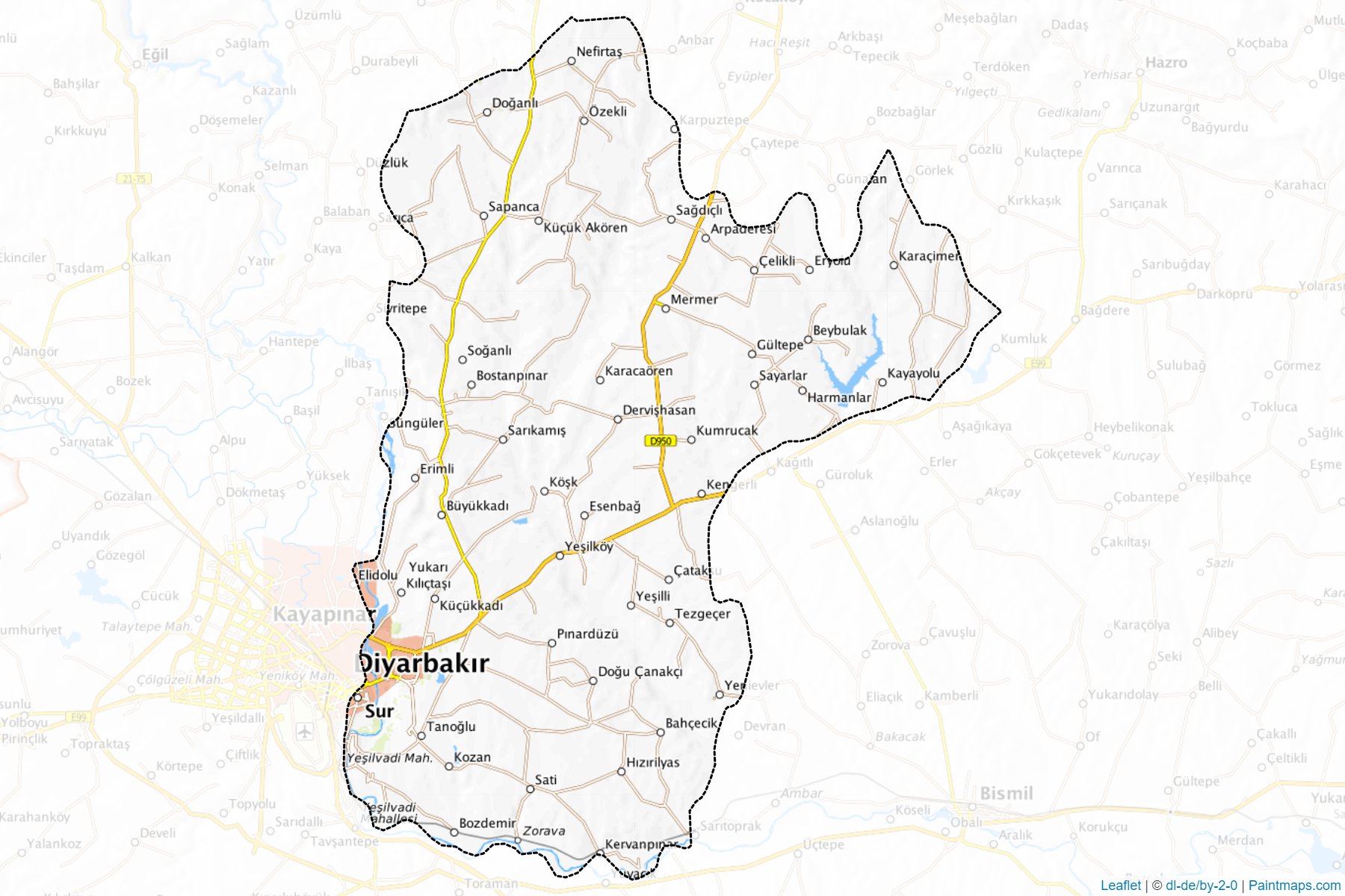 Muestras de recorte de mapas Sur (Diyarbakir)-1