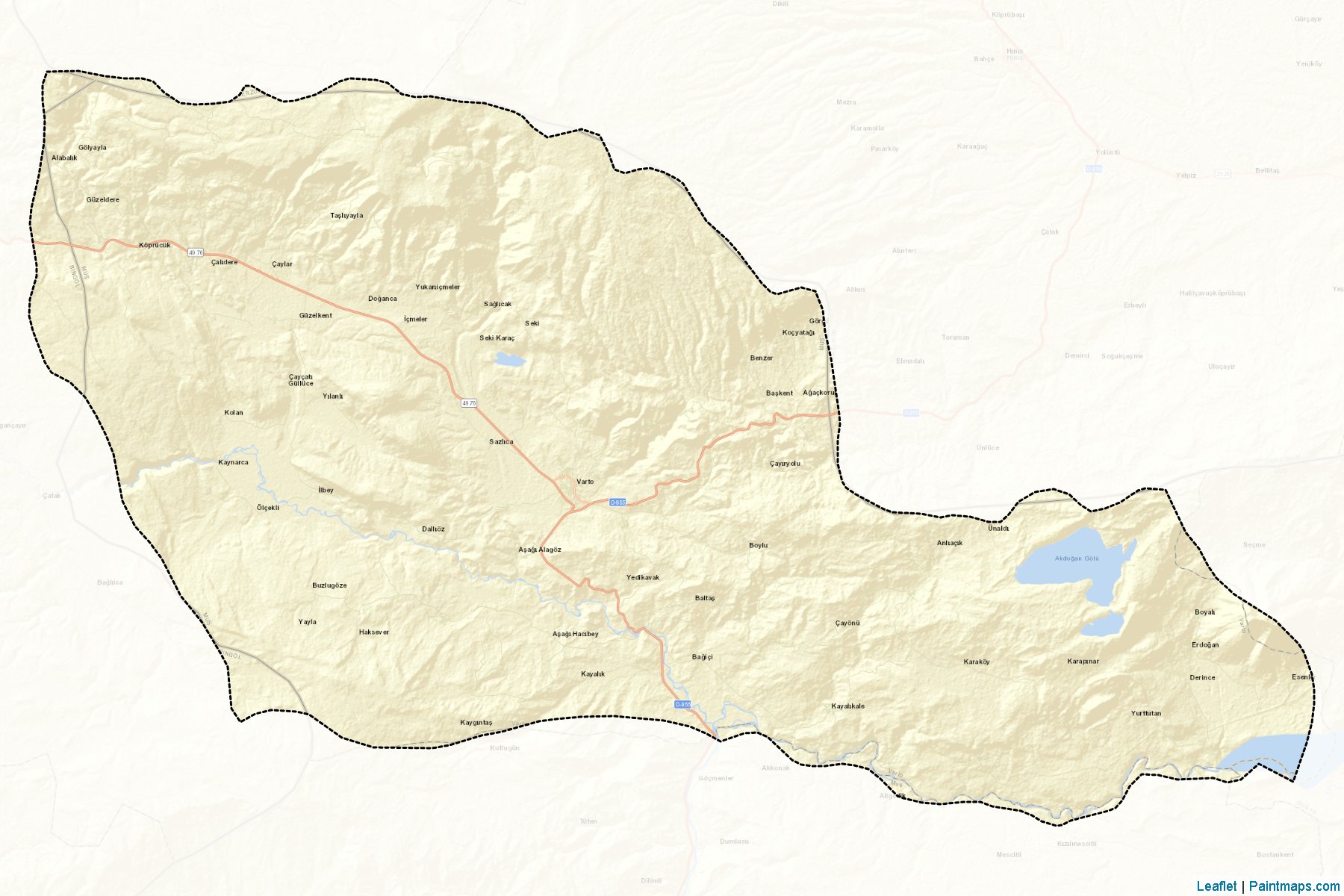 Muestras de recorte de mapas Varto (Mus)-2