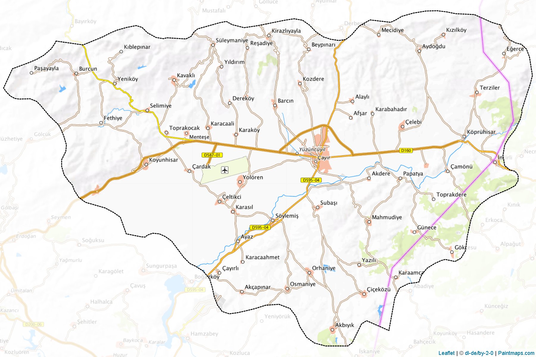 Yenisehir (Bursa) Map Cropping Samples-1